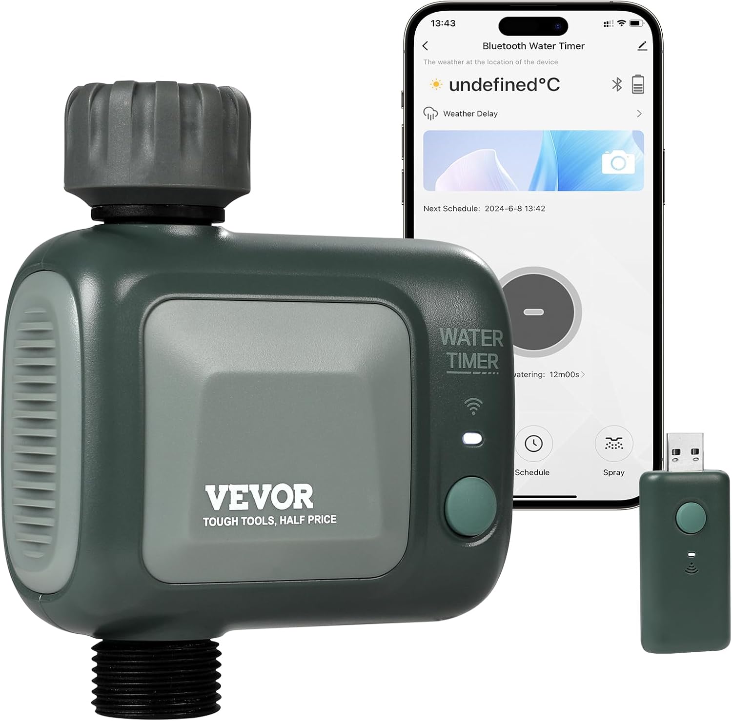 🔥Summer Sale🔥VEVOR Sprinkler Timer WiFi Water Timer