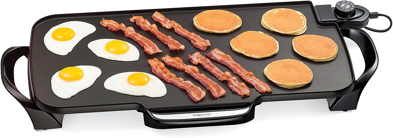 #💥Special Offers⚡🔥VEVOR 1750W Commercial Electric Griddle | Adjustable Temp | Stainless Steel Flat Top Grill