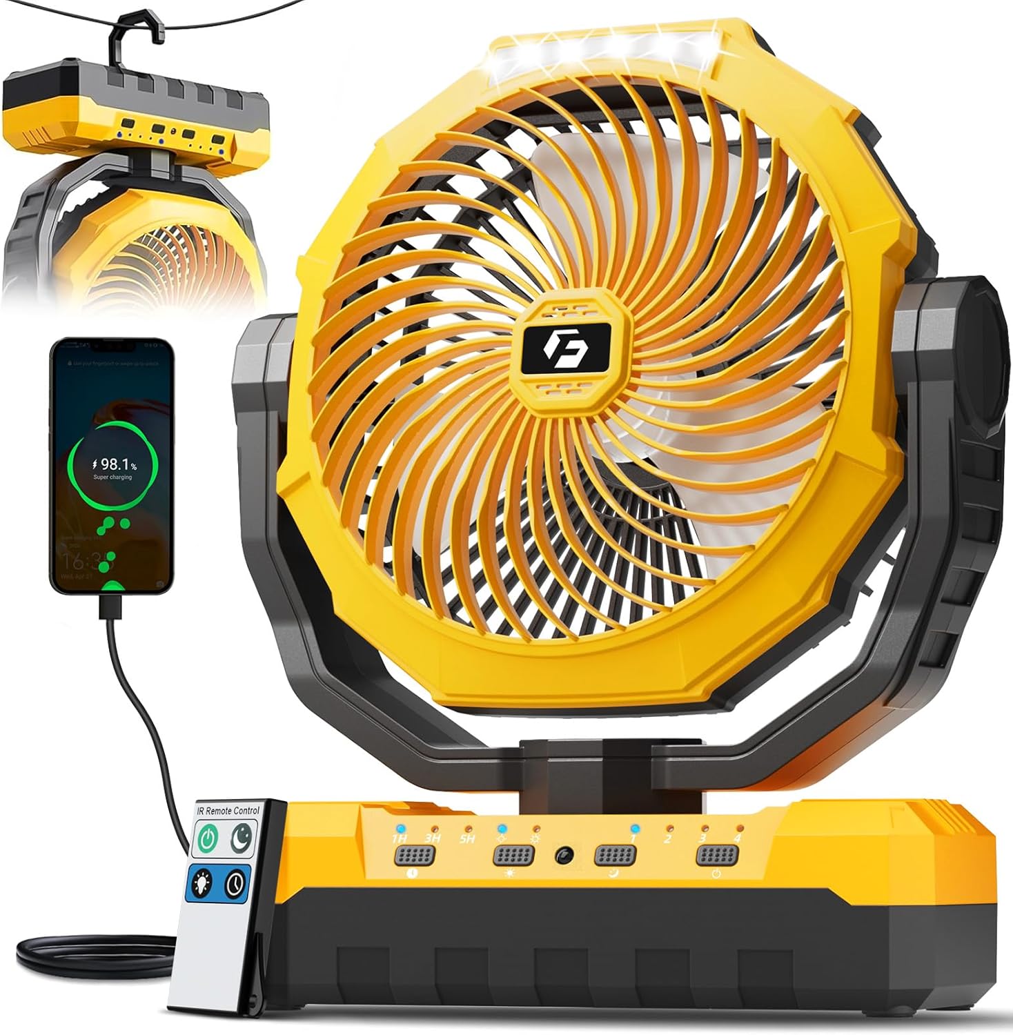 🔥Summer Sale🔥FRIZCOL 3-in-1 Camping Fan