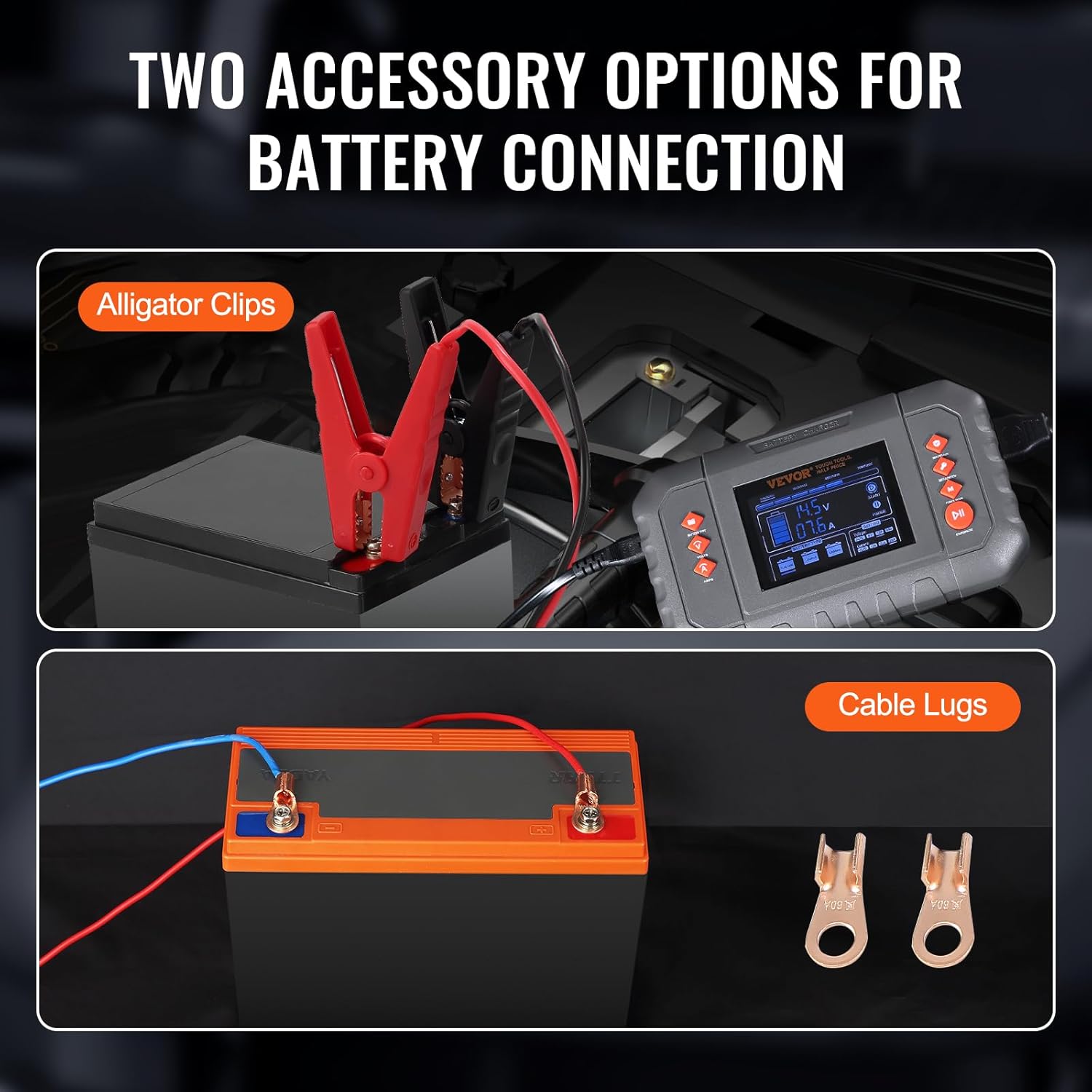 🔥Summer Sale🔥VEVOR Smart Battery Charger
