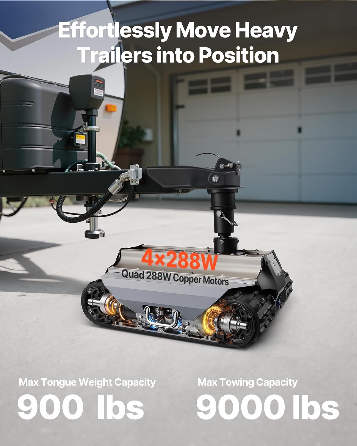 🔥Free Shipping🔥VEVOR Electric Trailer Mover