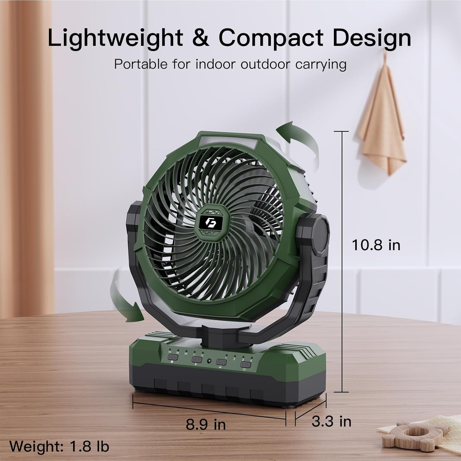 🔥Summer Sale🔥FRIZCOL 3-in-1 Camping Fan