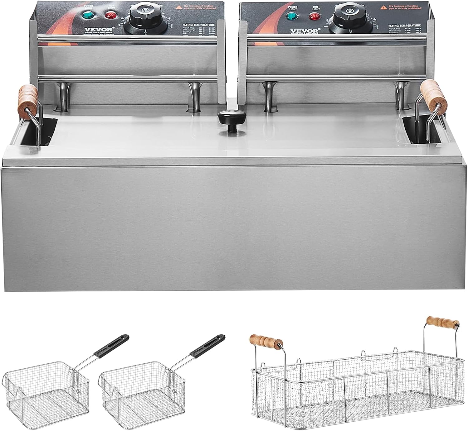 🔥Summer Sale🔥VEVOR Commercial Deep Fryer