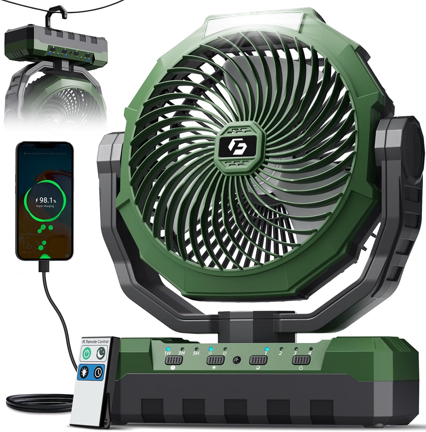 🔥Summer Sale🔥FRIZCOL 3-in-1 Camping Fan