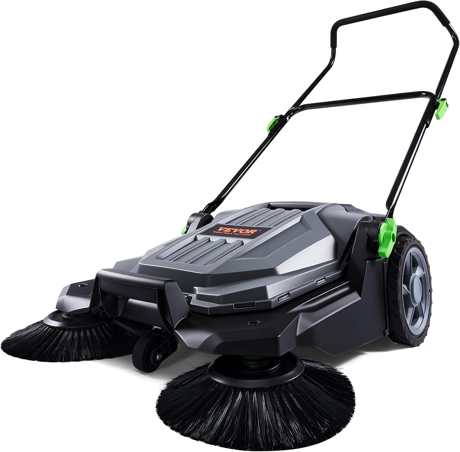 🔥Summer Sale🔥VEVOR Walk-Behind Hand Push Floor Sweeper