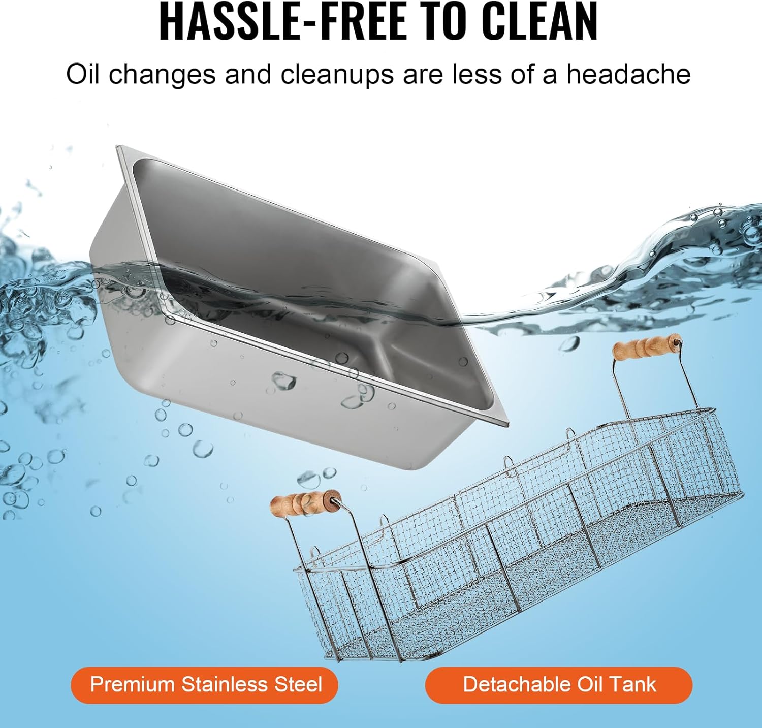 🔥Summer Sale🔥VEVOR Commercial Deep Fryer