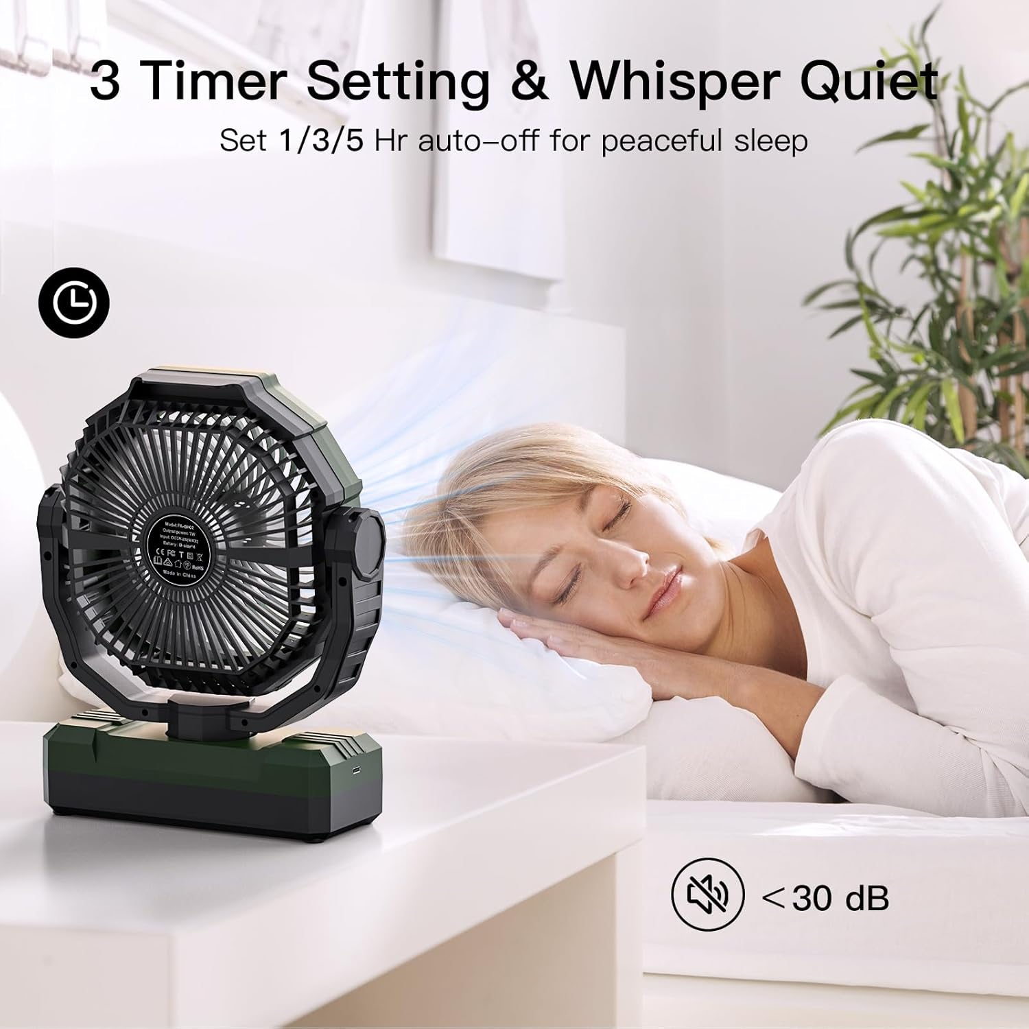 🔥Summer Sale🔥FRIZCOL 3-in-1 Camping Fan