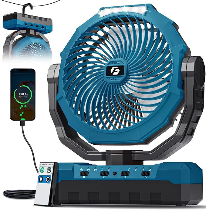 🔥Summer Sale🔥FRIZCOL 3-in-1 Camping Fan