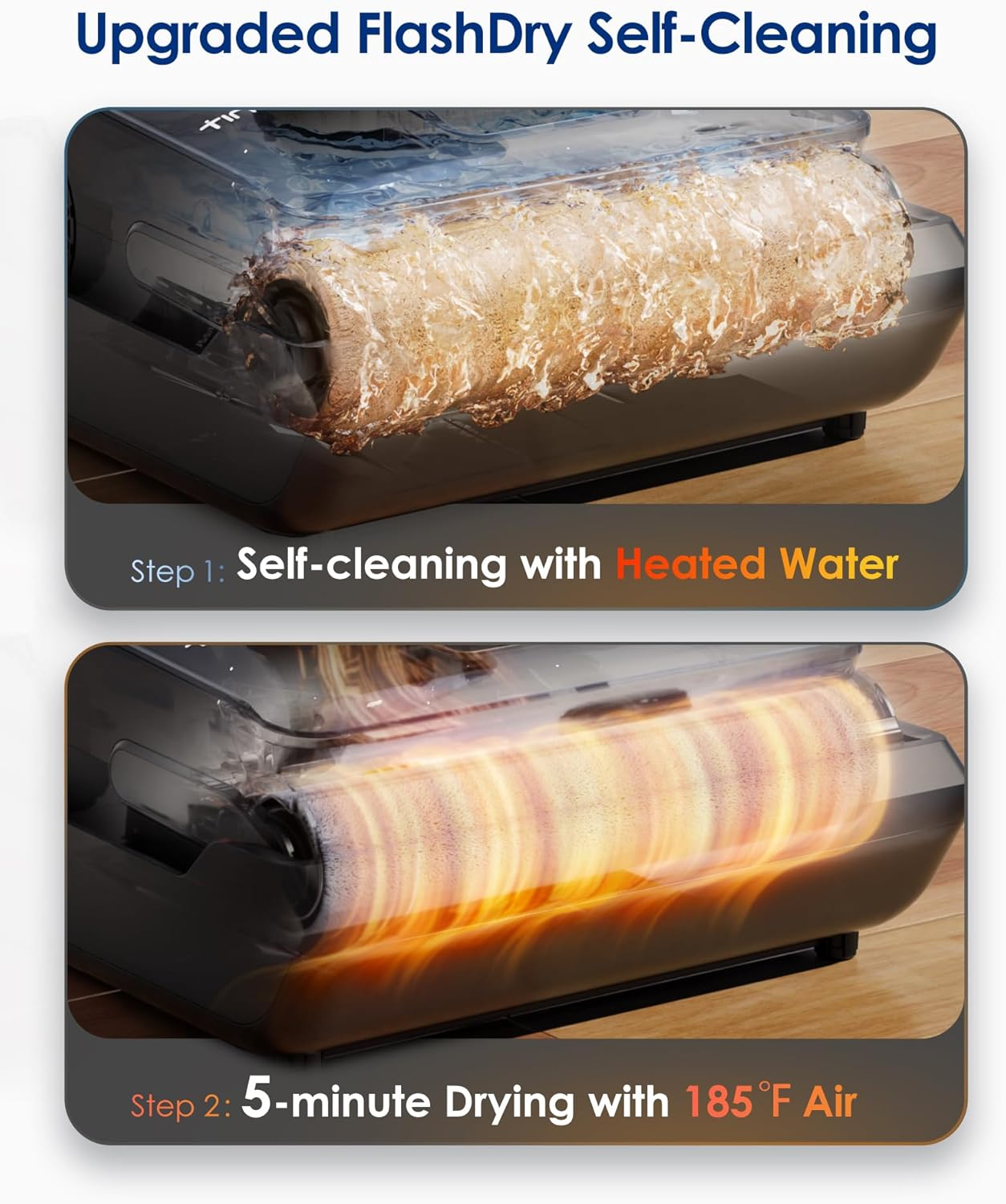 🚨 [CLEARANCE SALE] Tineco Floor ONE i6 Stretch 2-in-1 Smart Cordless Wet Dry Vacuum, 180° Reclining Floor Washer for Home & Pet Hair 🏷️