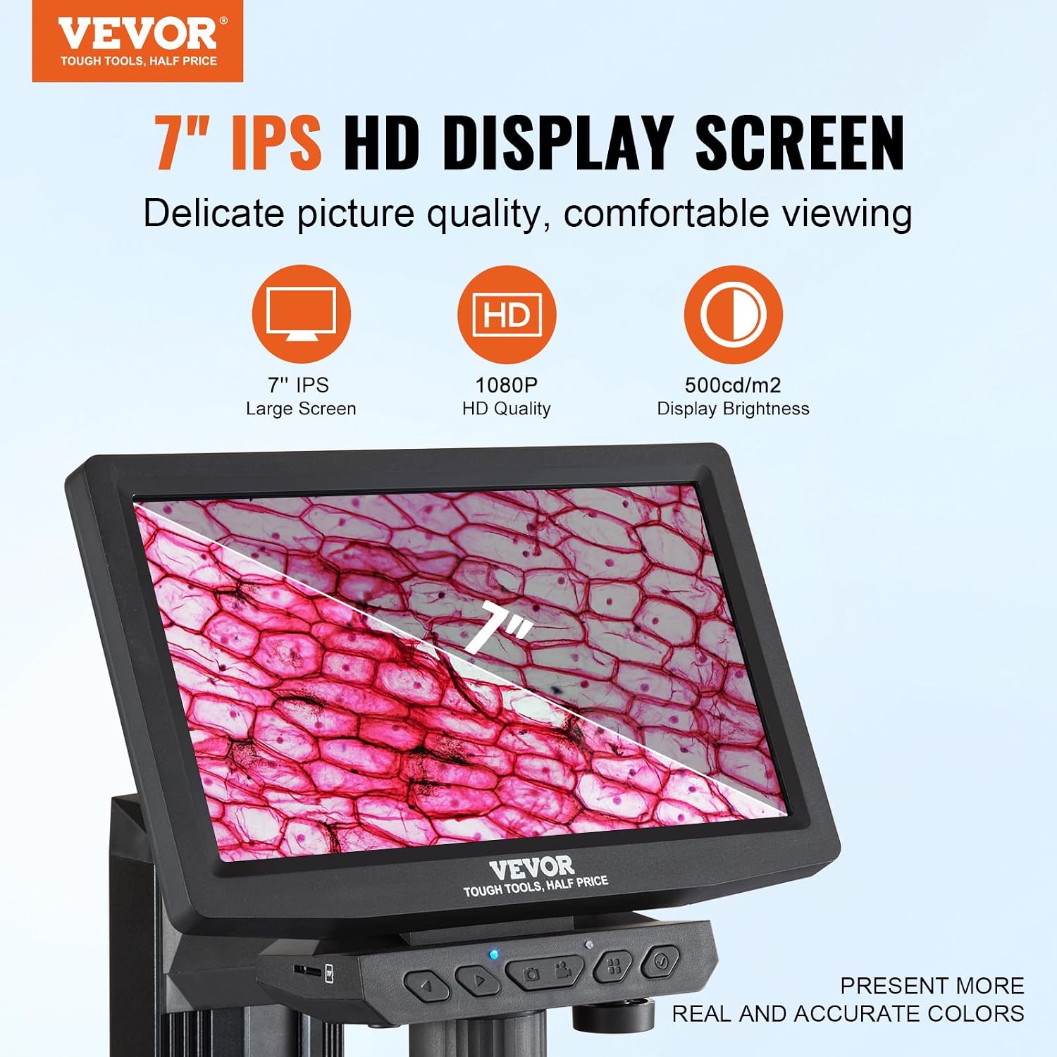 🔥Summer Sale🔥VEVOR 7" HDMI LCD Digital Microscope