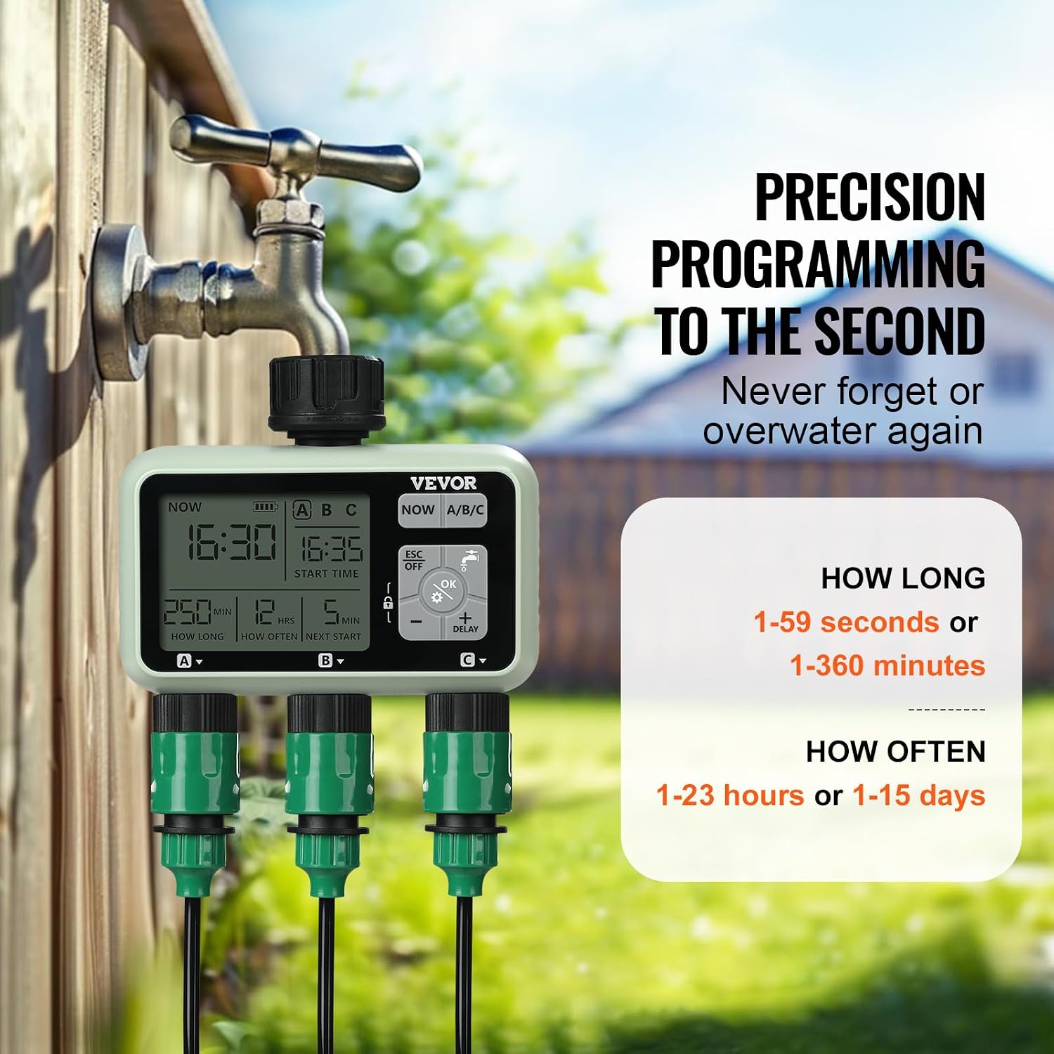 🔥Summer Sale🔥VEVOR Sprinkler Timer WiFi Water Timer