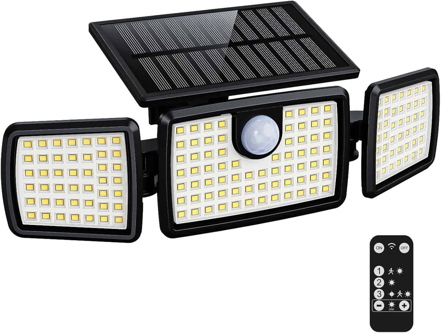 🔥Summer Sale🔥Solar Lights Outdoor, Quick Charge Solar Motion Deck Lights Outdoor for Deck with High Brightness