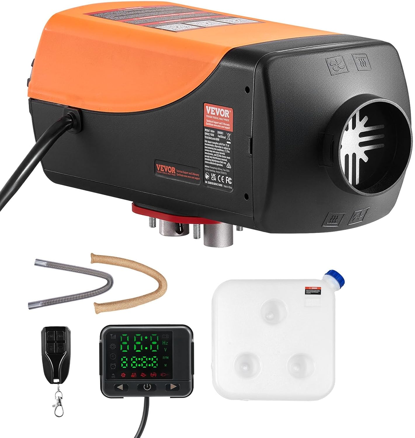 8KW Diesel Heater, Parking Heater with Automatic Altitude Adjustment, Max 18045 ft