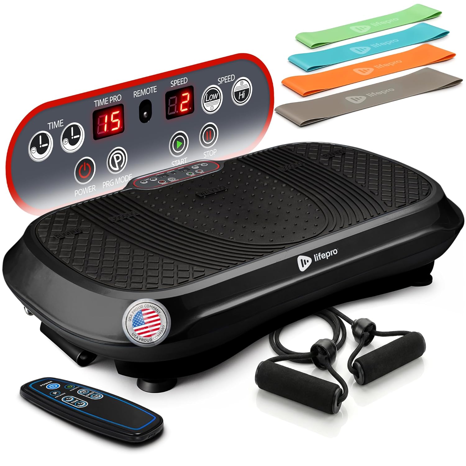 🔥Summer Sale🔥Lifepro Waver Vibration Plate Exercise Machine – High-Intensity Vibration Plate for Lymphatic Drainage