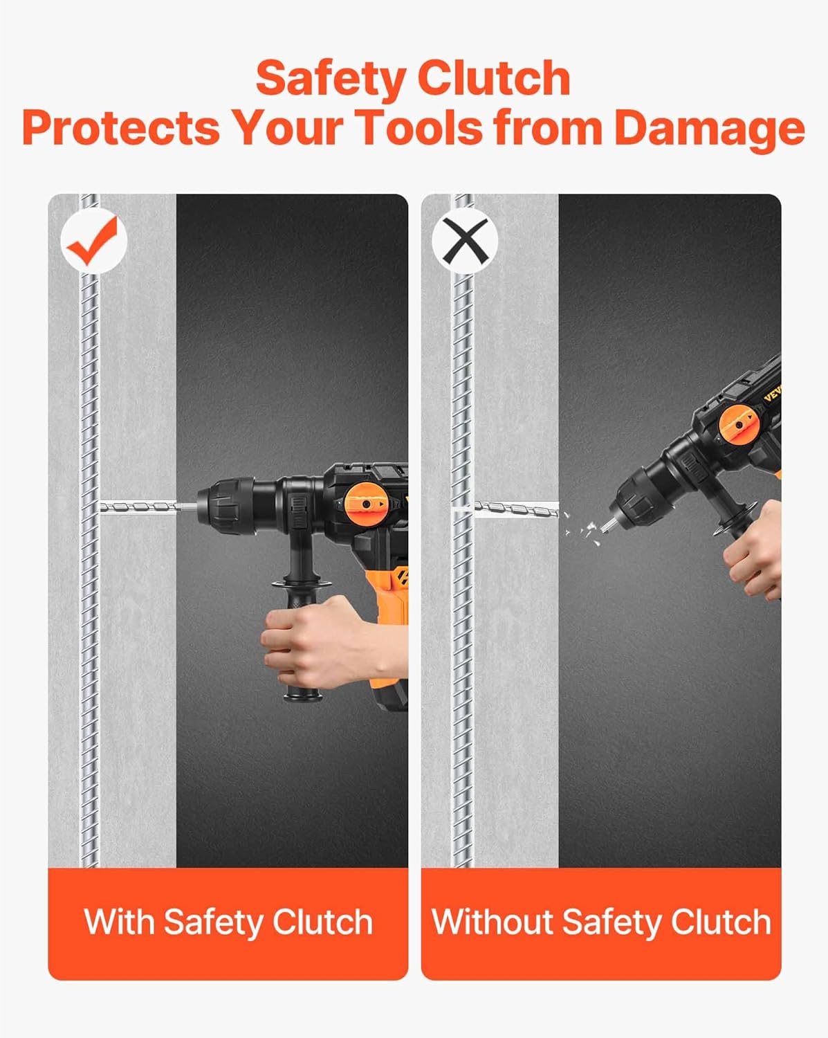 🔥Summer Sale🔥VEVOR SDS-Plus Rotary Hammer Drill