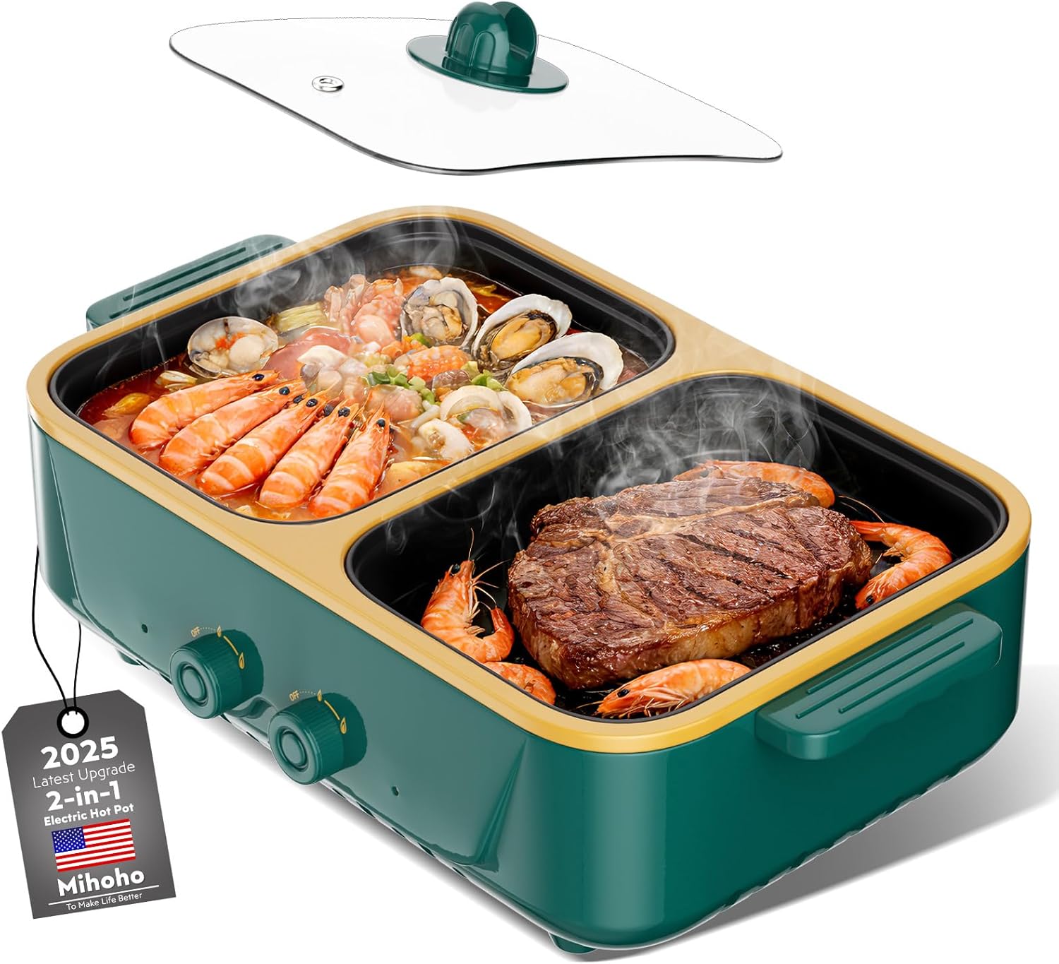 #Ninja™ Fireside360™ Fire Pit and Outdoor Heater in Black