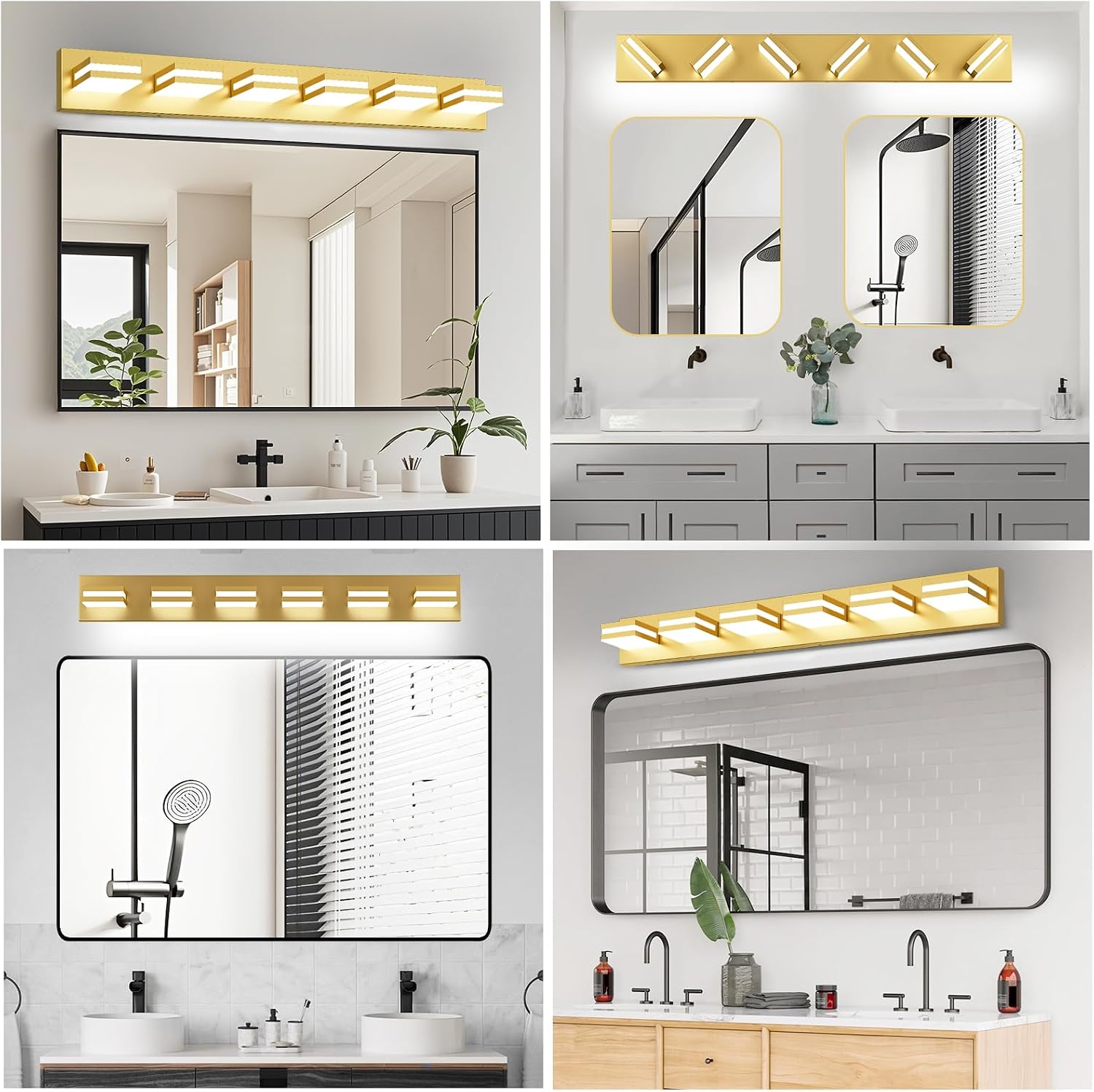 🔥Summer Sale🔥IZORRO LED Modern Bathroom Lights Fixtures