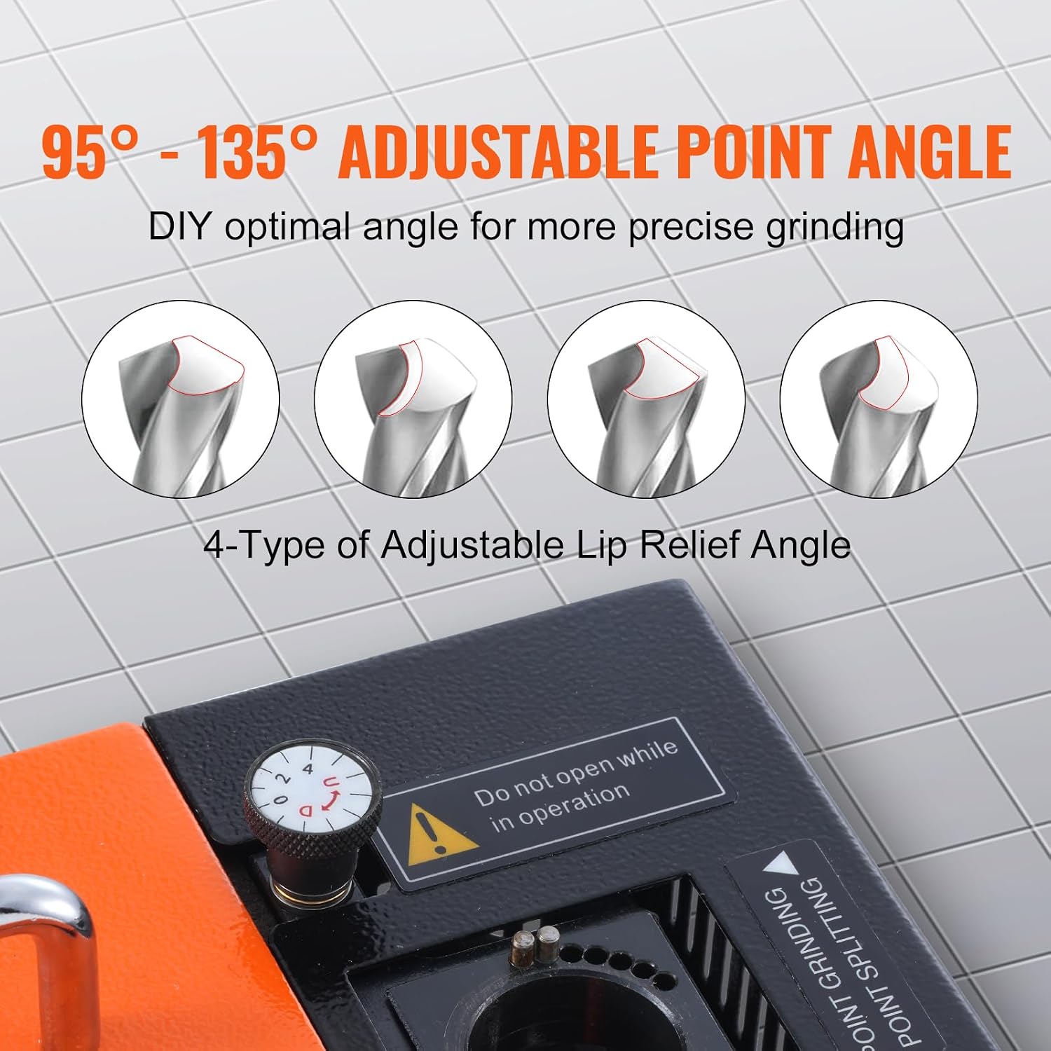 🔥Summer Sale🔥VEVOR Drill Bits Sharpener