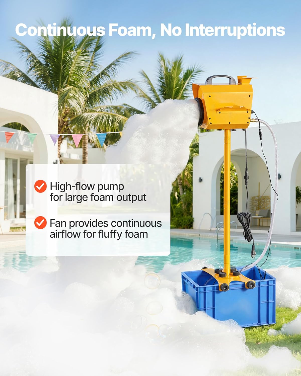 🔥Summer Sale🔥VEVOR Foam Machine