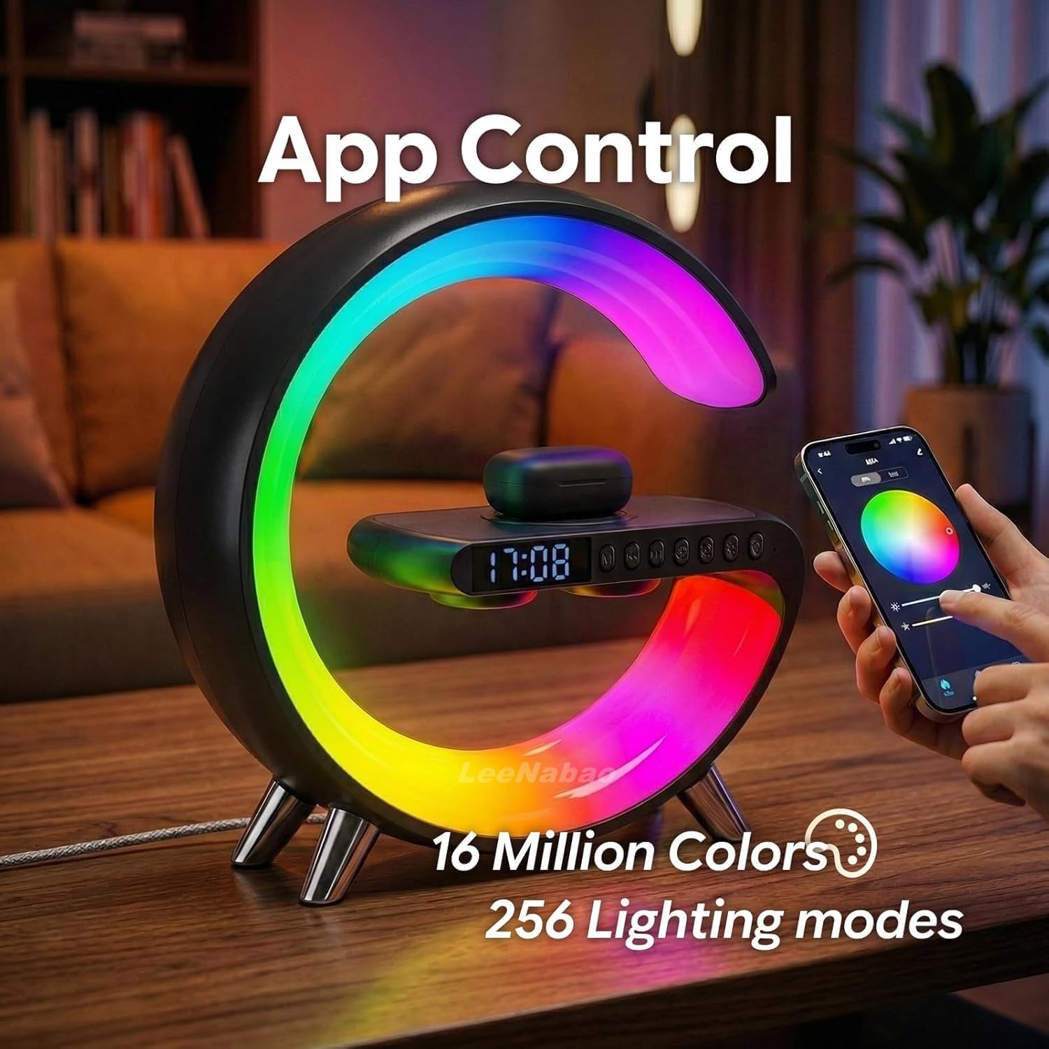 🔥Buy 1 Get 1 Free🔋🎶5-in-1 Smart Bedside Lamp