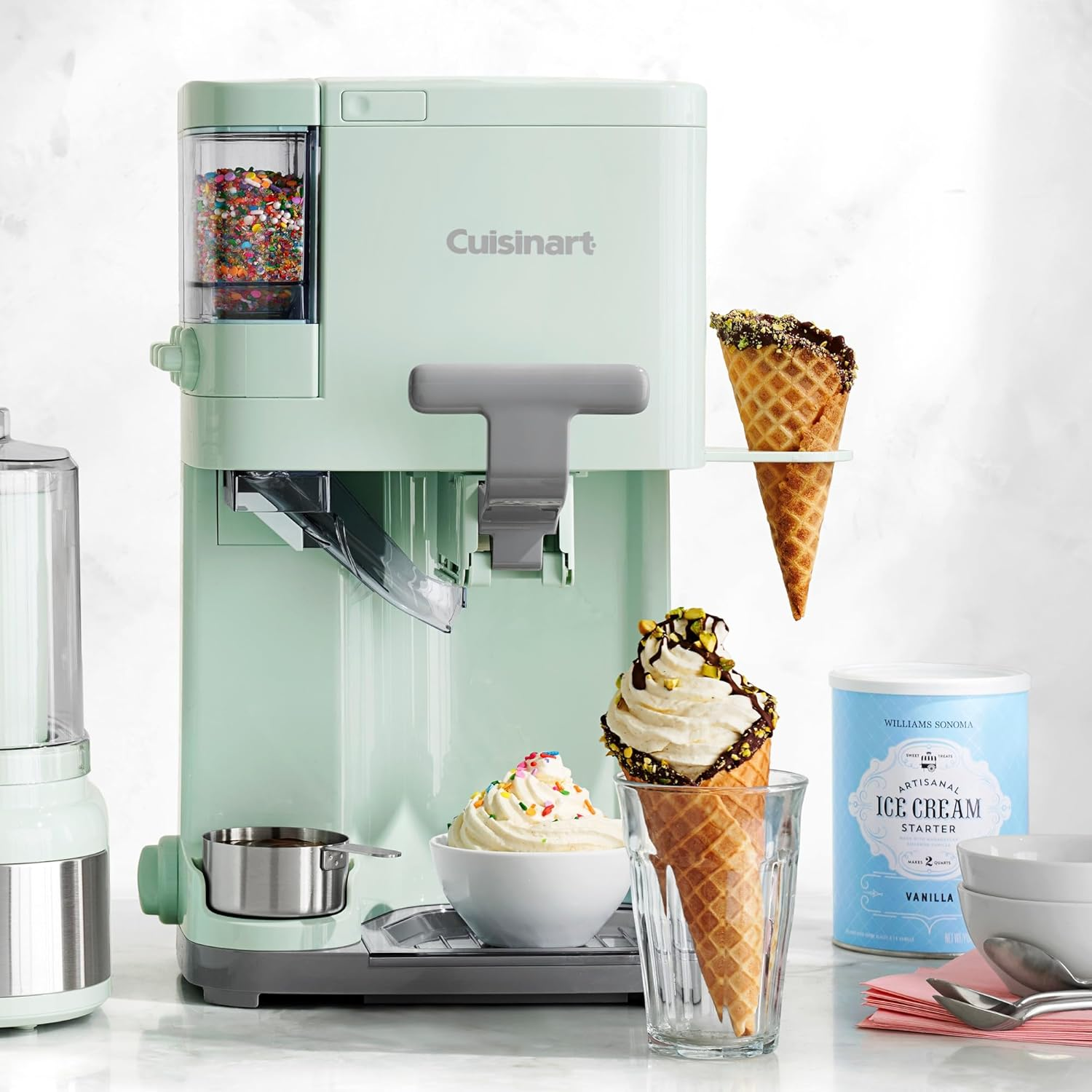⭐ 100% Original Cuisinart Soft Serve Maker - 🔥 In Stock & Ready to Ship, Ultimate Summer Deal!