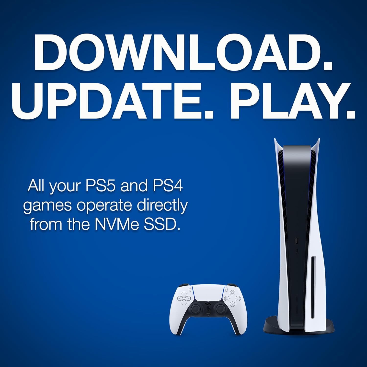 🏆Flash Sale⚡🎮Seagate Game Drive PS5 NVMe SSD for PS5 1TB Internal Solid State Drive