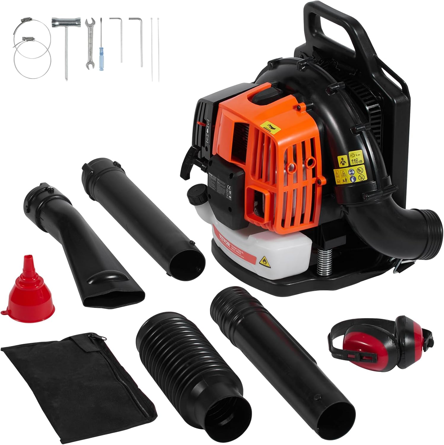 🔥Final Moments🔥63CC Backpack Leaf Blower Gas Powered
