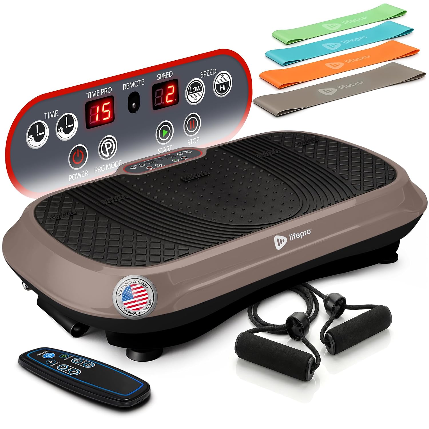 🔥Summer Sale🔥Lifepro Waver Vibration Plate Exercise Machine – High-Intensity Vibration Plate for Lymphatic Drainage