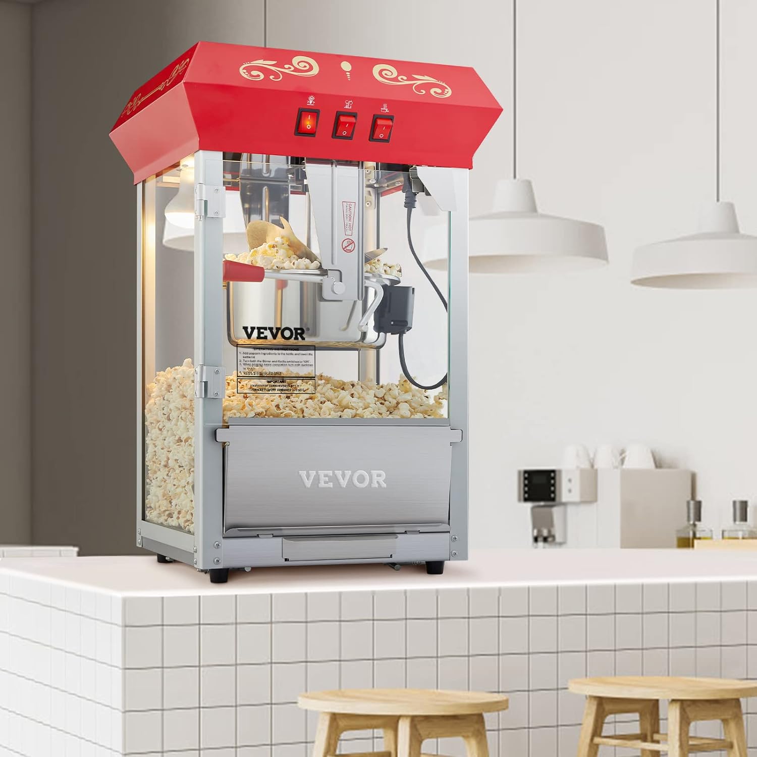 🔥Final Moments🔥VEVOR Commercial Popcorn Machine
