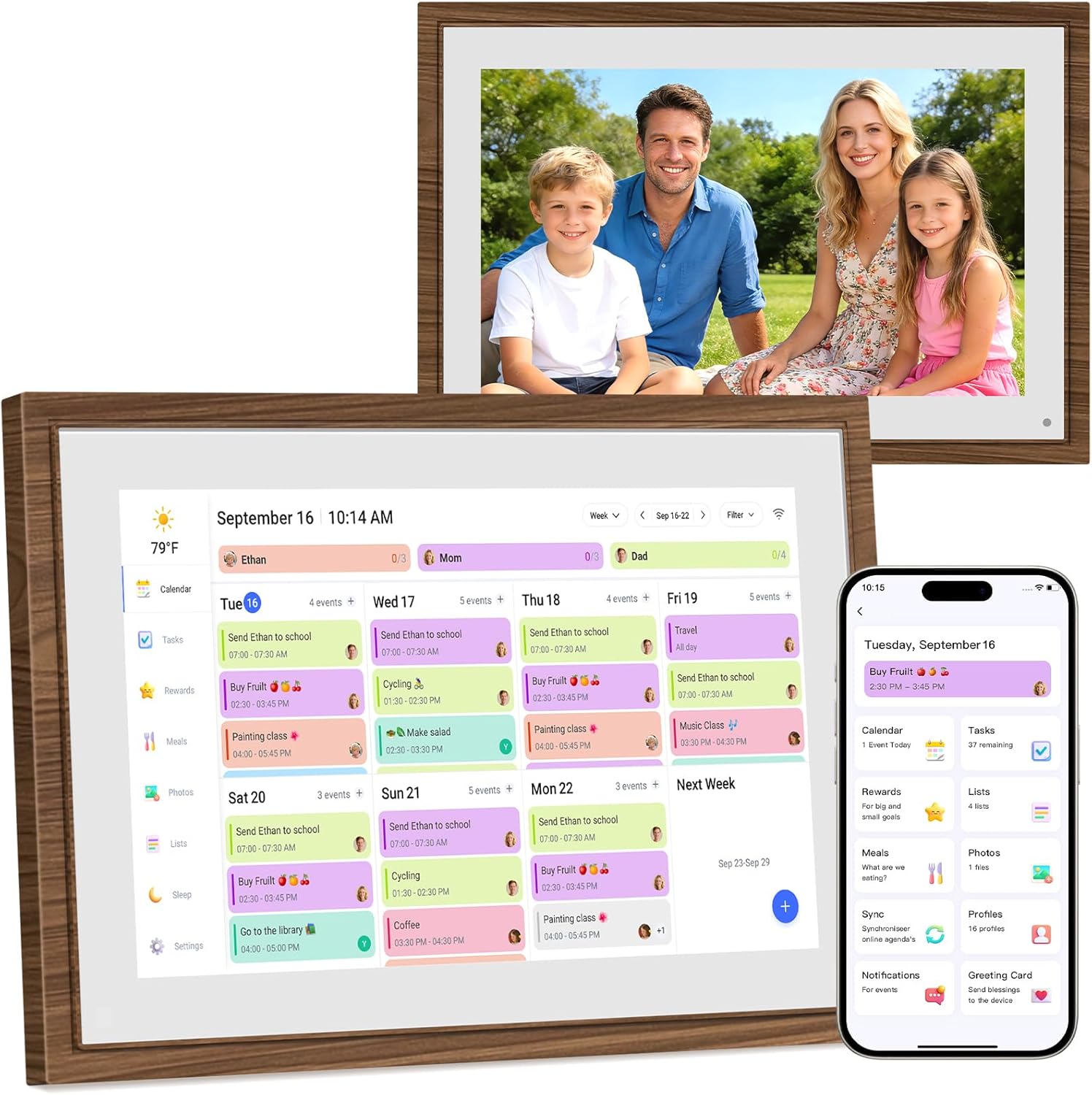 🔥Final Moments🔥Digital Calendar Chore Chart with Touchscreen