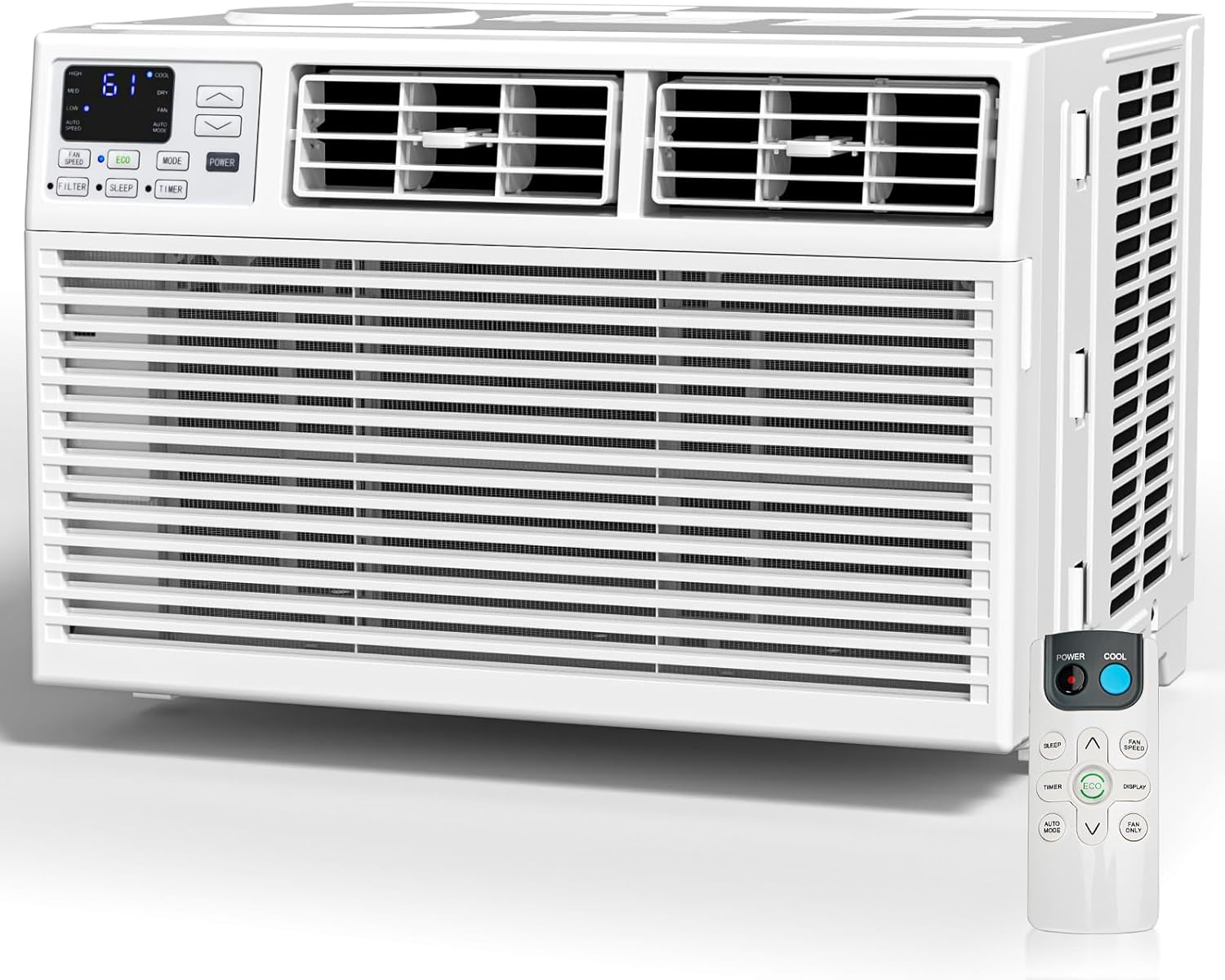 ❄️Limited Time Offer-Antarctic Star 5000 BTU Window Air Conditioner - Quiet Window AC Unit for Small Rooms Up to 150 Sq.Ft, Mechanical Cooling & Fan