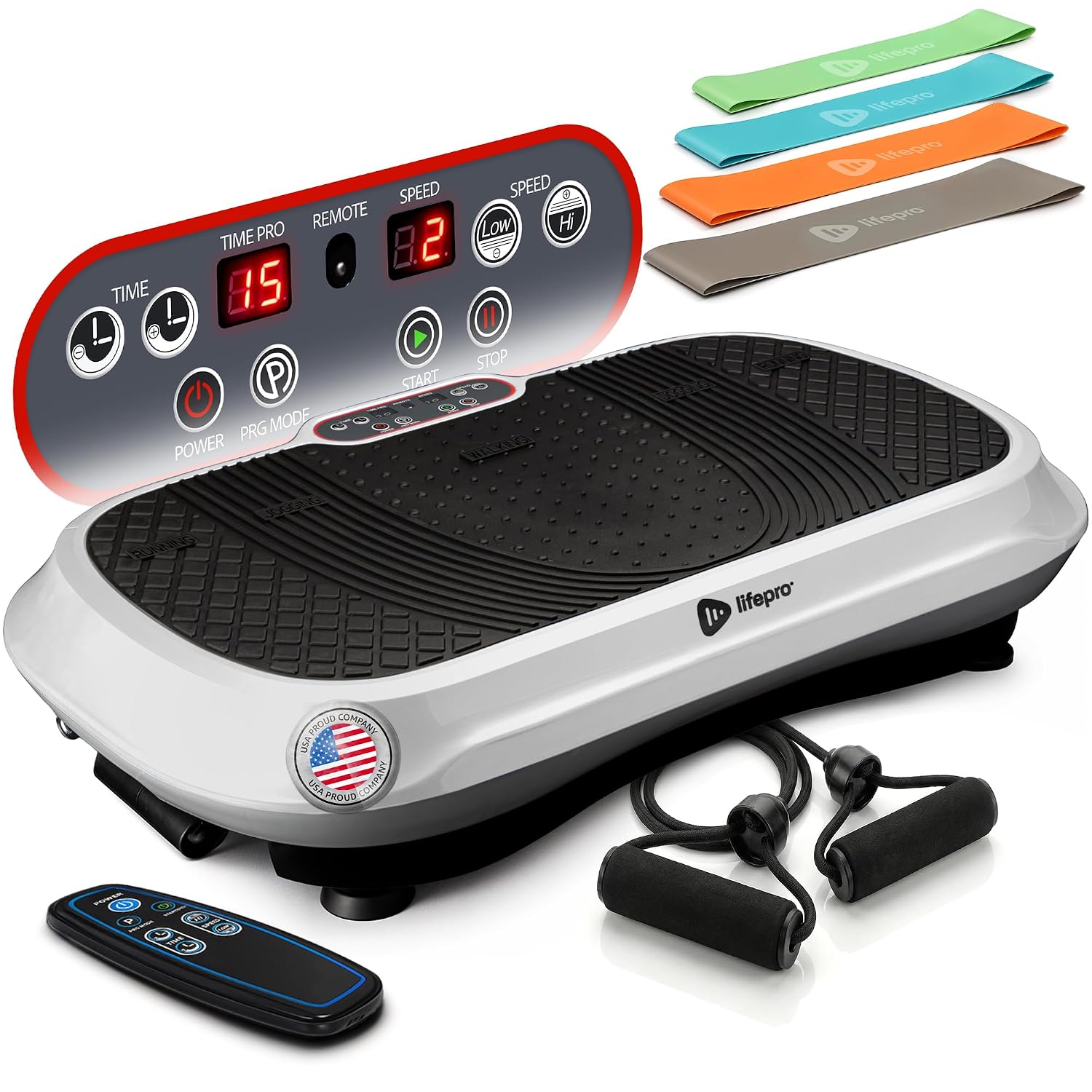 🔥Summer Sale🔥Lifepro Waver Vibration Plate Exercise Machine – High-Intensity Vibration Plate for Lymphatic Drainage