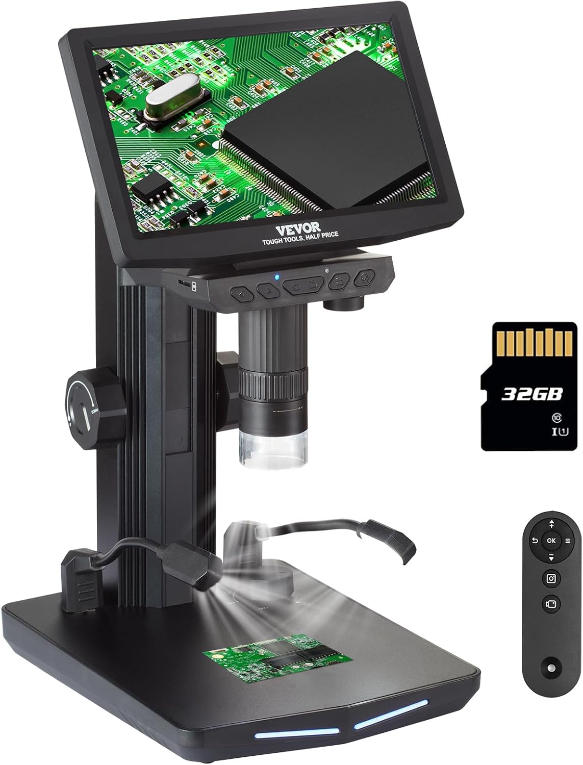 🔥Summer Sale🔥VEVOR 7" HDMI LCD Digital Microscope