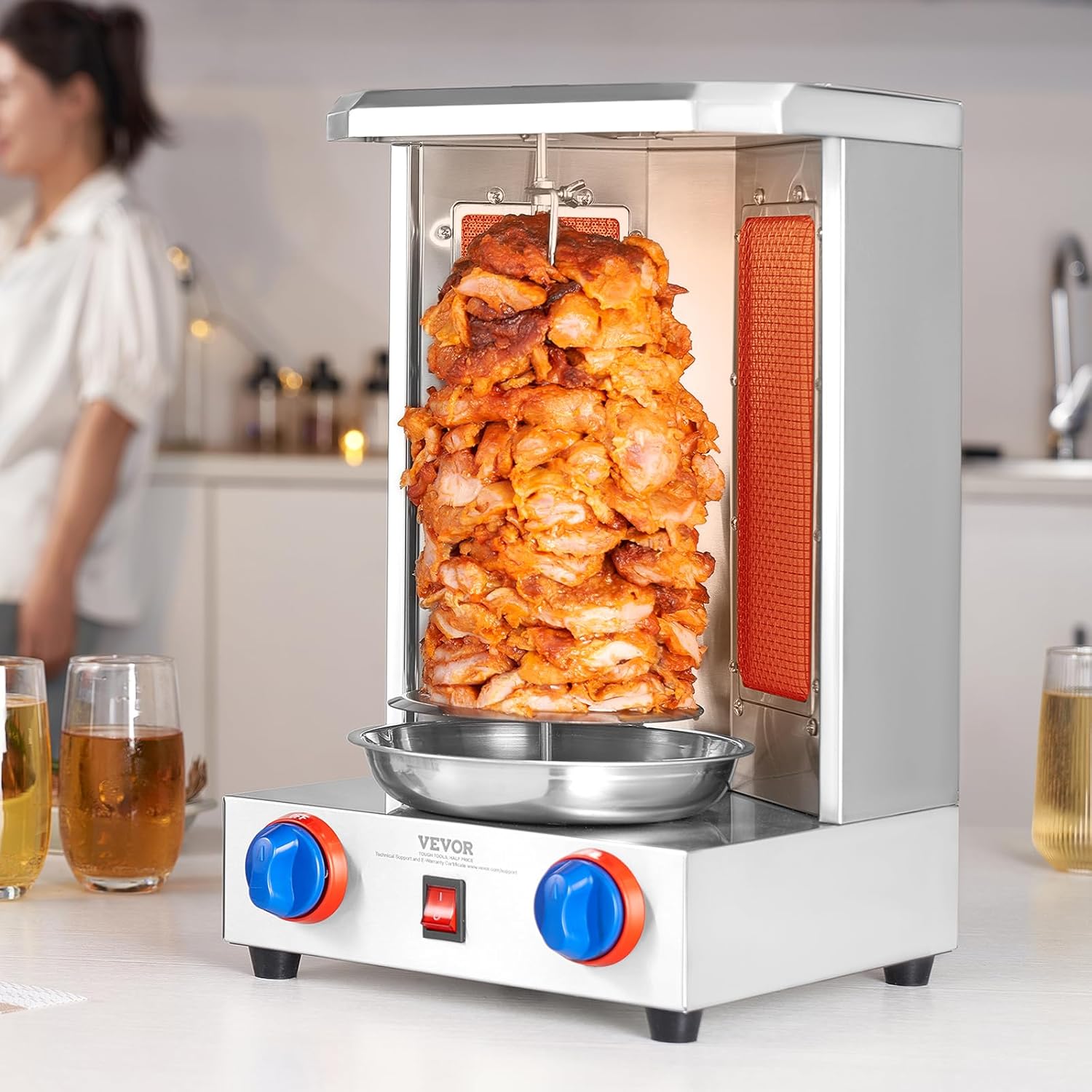 🔥Summer Sale🔥VEVOR Shawarma Grill Machine