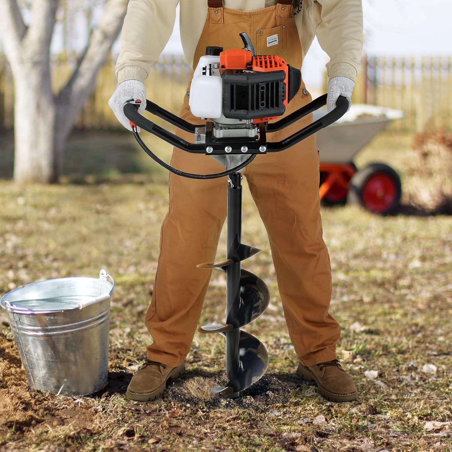 🔥Summer Sale🔥VEVOR Post Hole Digger