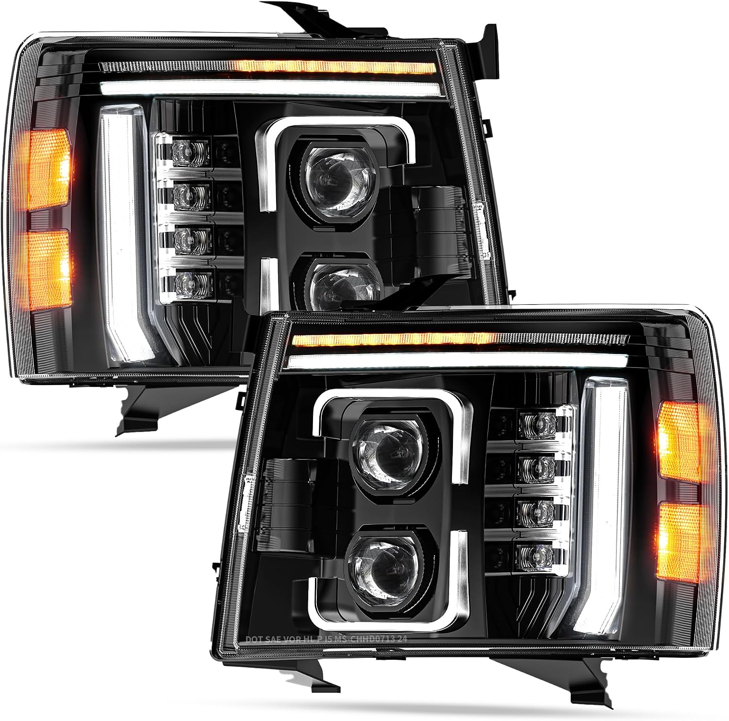 💥 CLEARANCE | DOT Approved RAMJET4X4 LED Headlight Bumper Lamps Combo – SAVE TODAY ✨