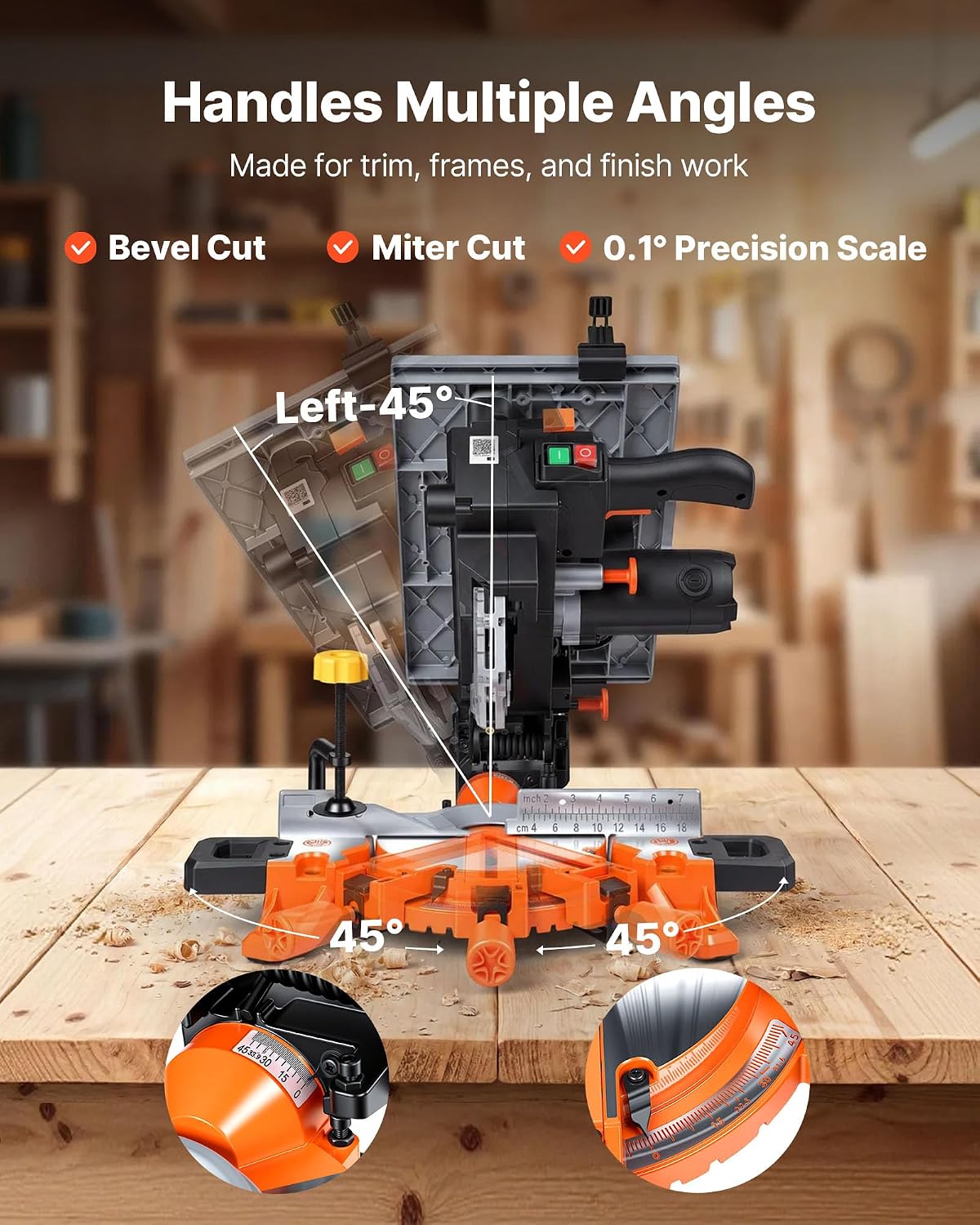 🔥Summer Sale🔥VEVOR Compound Miter Saw