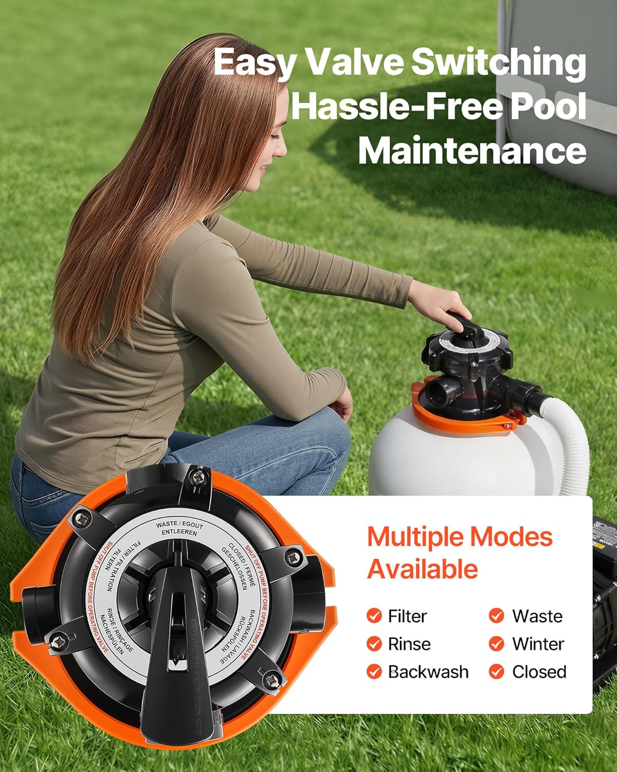🔥Final Moments🔥VEVOR FlashPure Sand Filter Pump