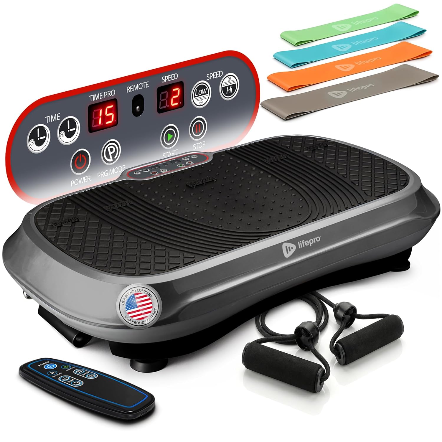 🔥Summer Sale🔥Lifepro Waver Vibration Plate Exercise Machine – High-Intensity Vibration Plate for Lymphatic Drainage