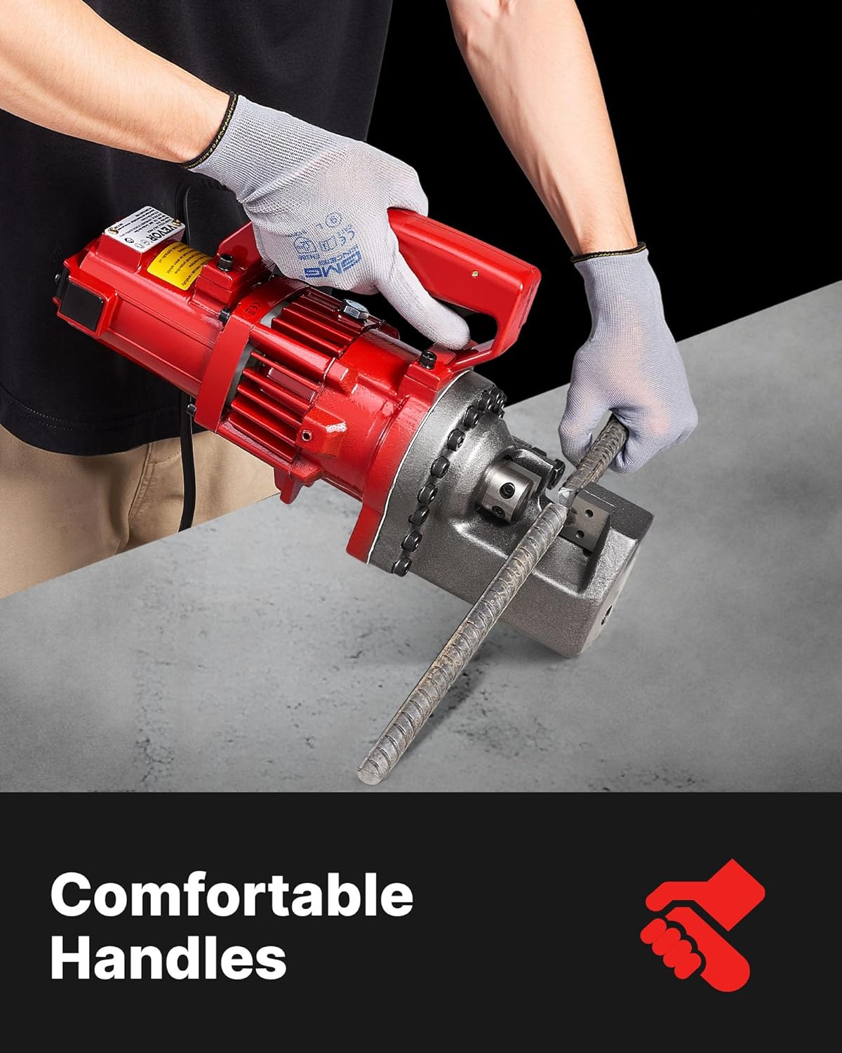 🔥Summer Sale🔥VEVOR Electric Hydraulic Rebar Cutter 900W 110V - Portable