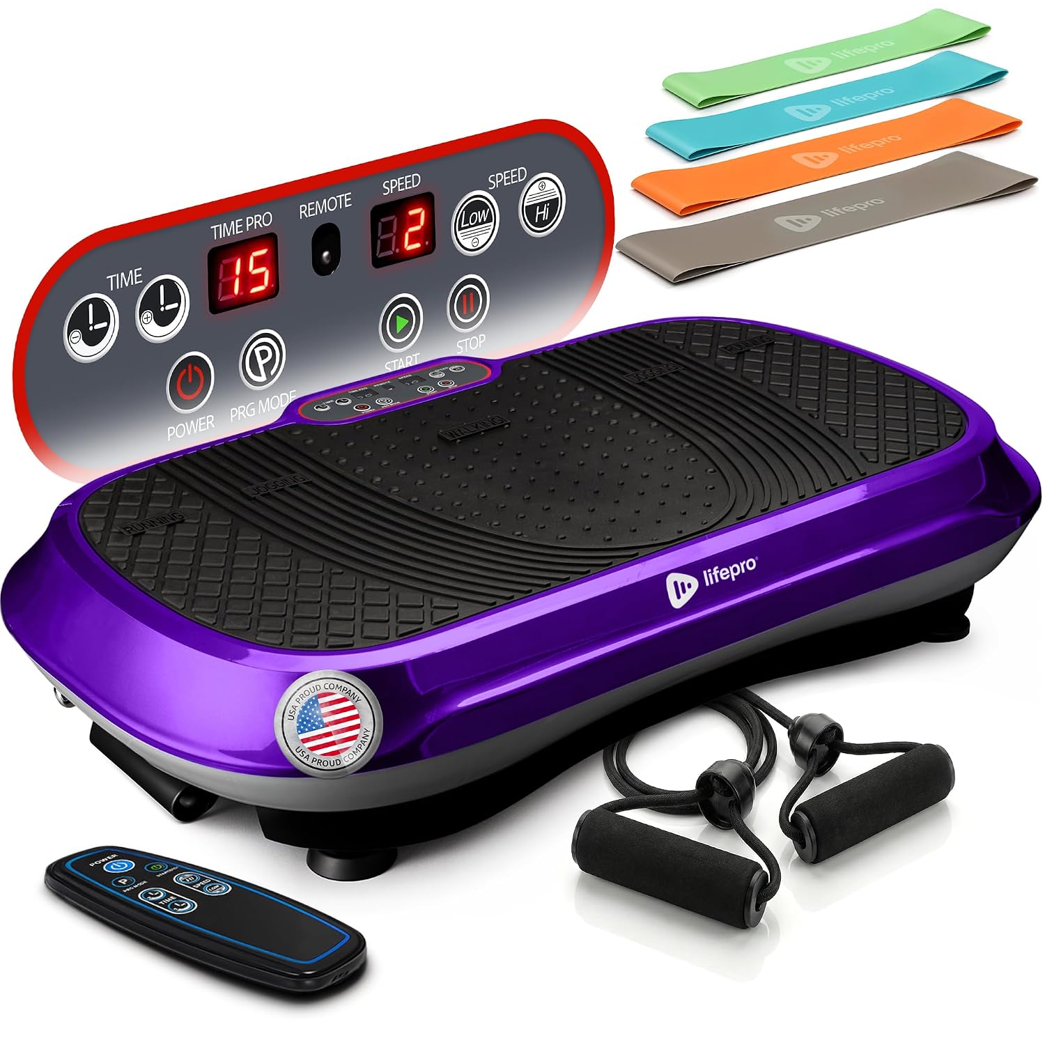 🔥Summer Sale🔥Lifepro Waver Vibration Plate Exercise Machine – High-Intensity Vibration Plate for Lymphatic Drainage