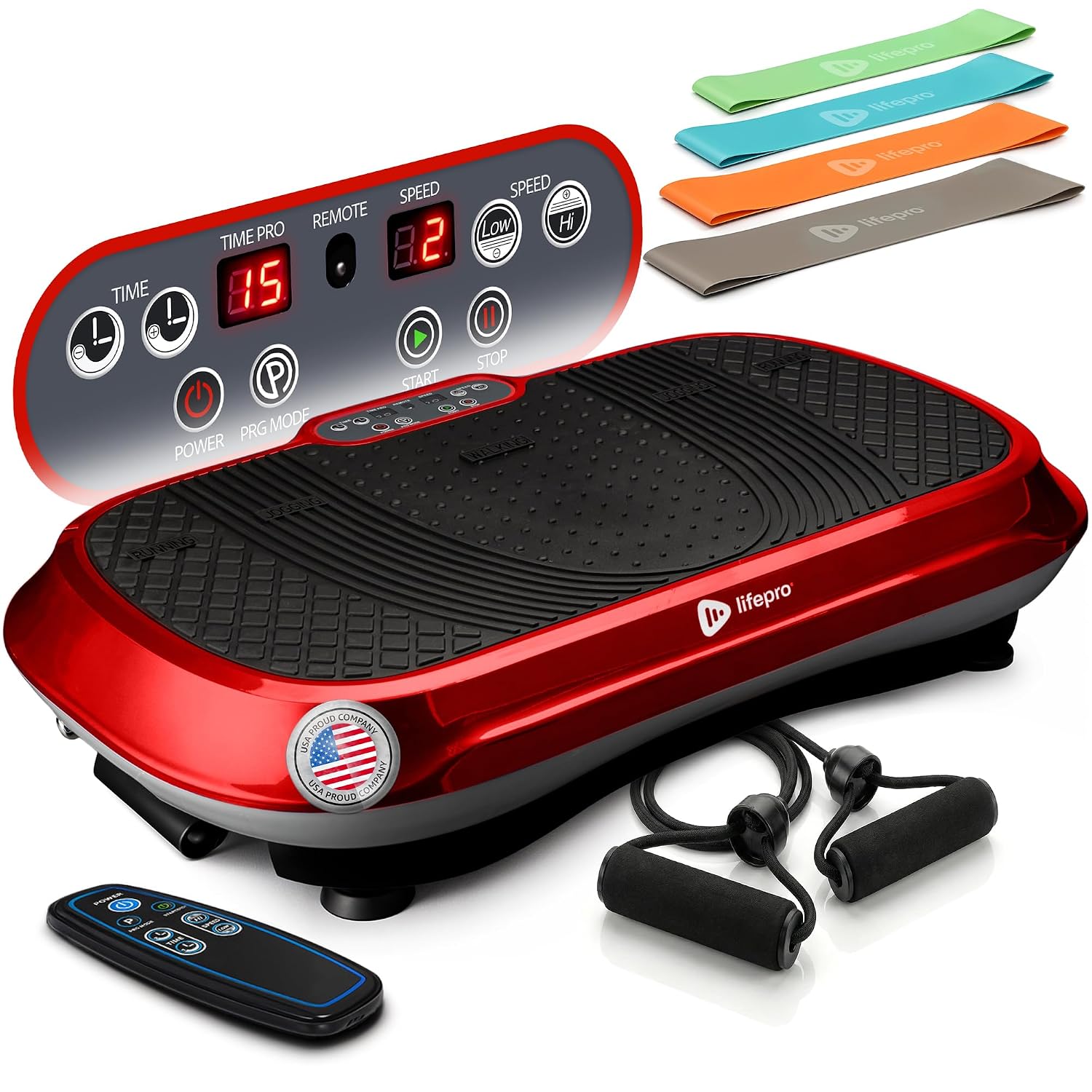 🔥Summer Sale🔥Lifepro Waver Vibration Plate Exercise Machine – High-Intensity Vibration Plate for Lymphatic Drainage