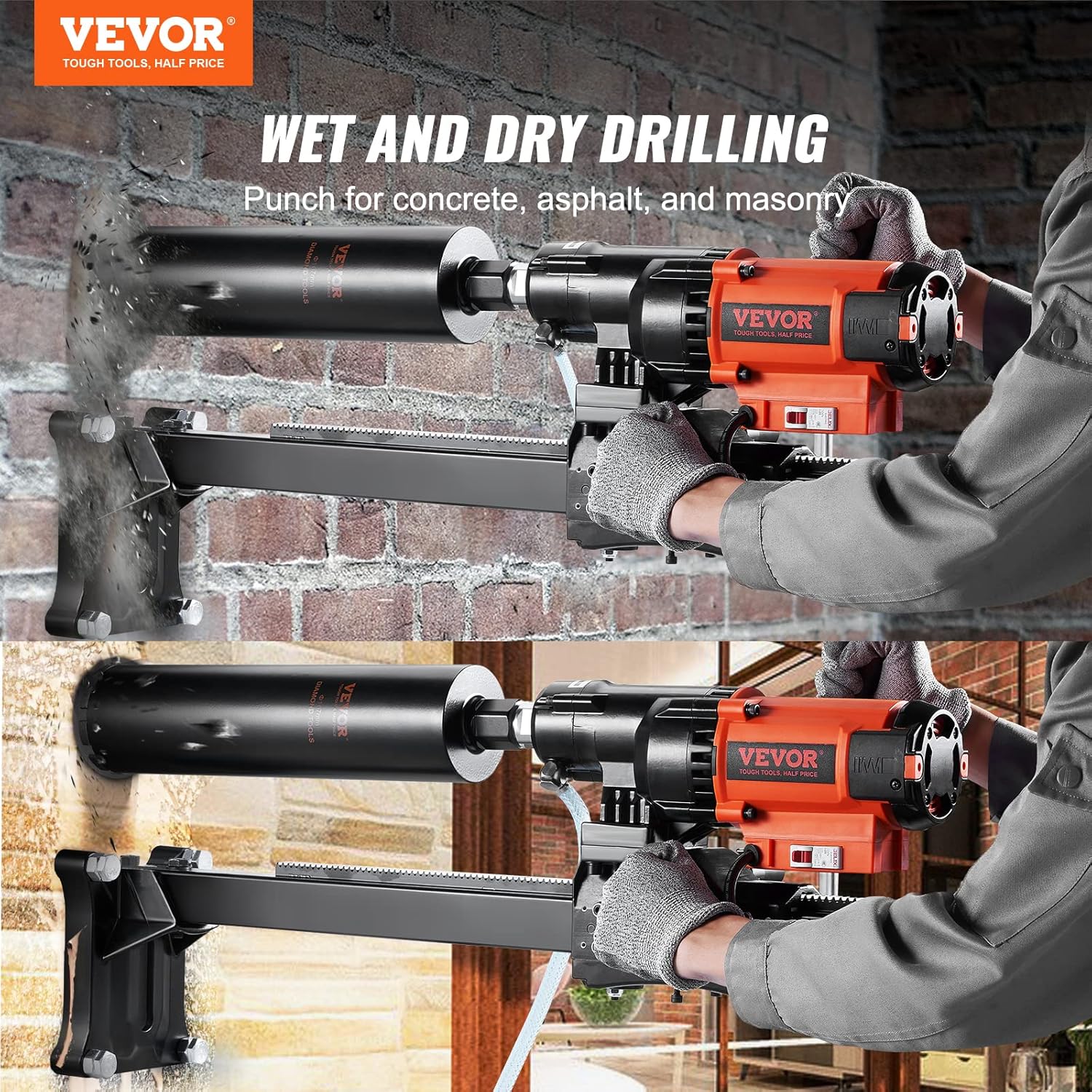 🔥Big Sale🔥VEVOR Diamond Core Drilling Machine