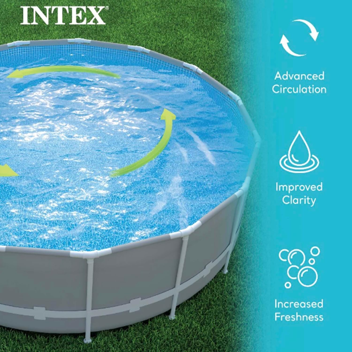 💥Today Only⚡INTEX 2,100 GPH Krystal Clear Sand Filter Pump