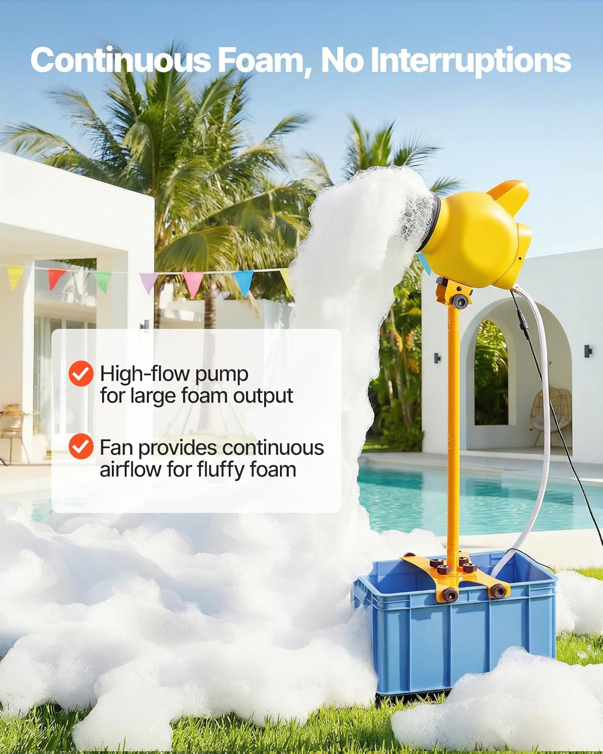🔥Summer Sale🔥VEVOR Foam Machine