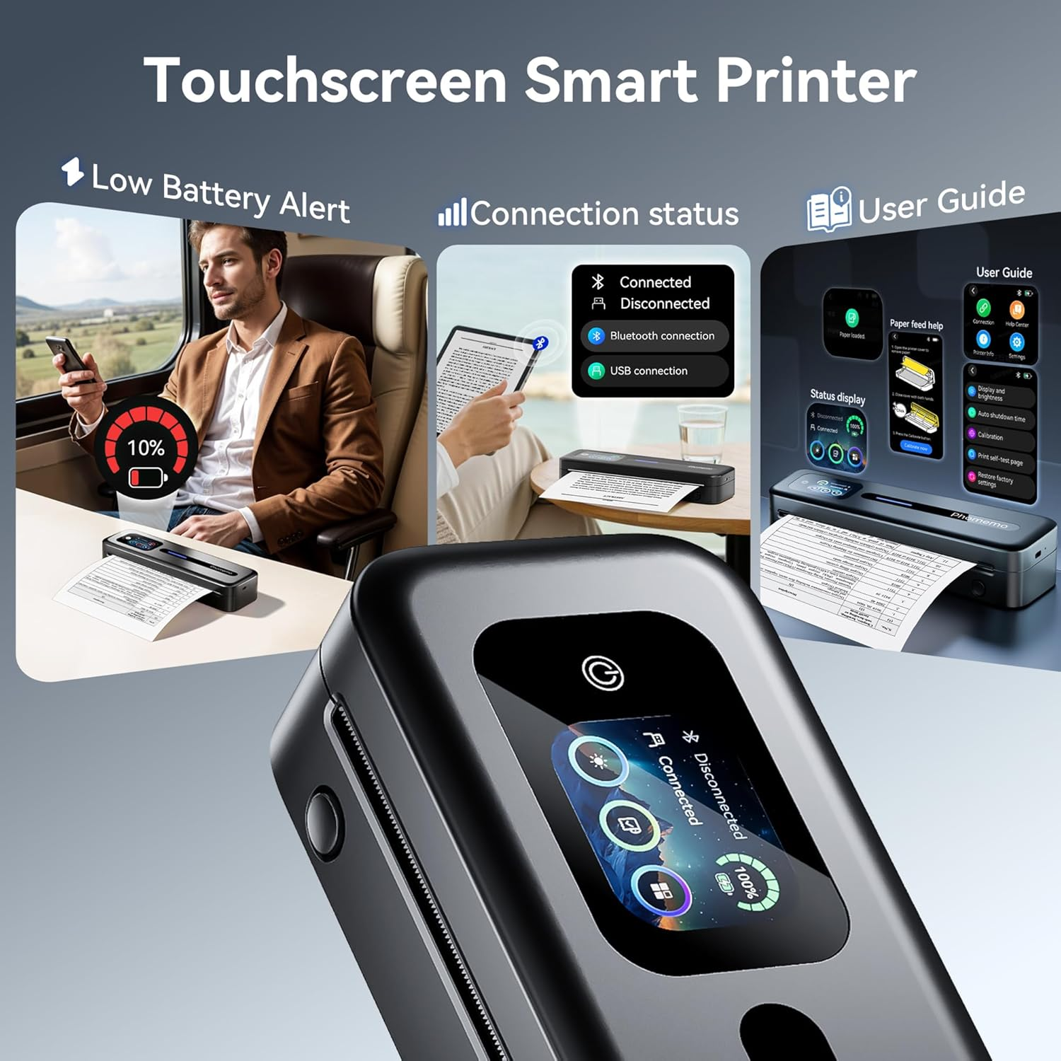🚨 CLEAROUT DEAL | Premium Phomemo M832D Mini Wireless A4 Document Printer – BUY NOW ✨