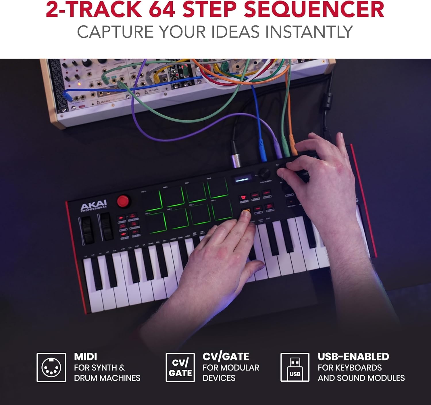 🔥Final Moments🔥Akai Professional MPK Mini Plus - USB MIDI Keyboard Controller