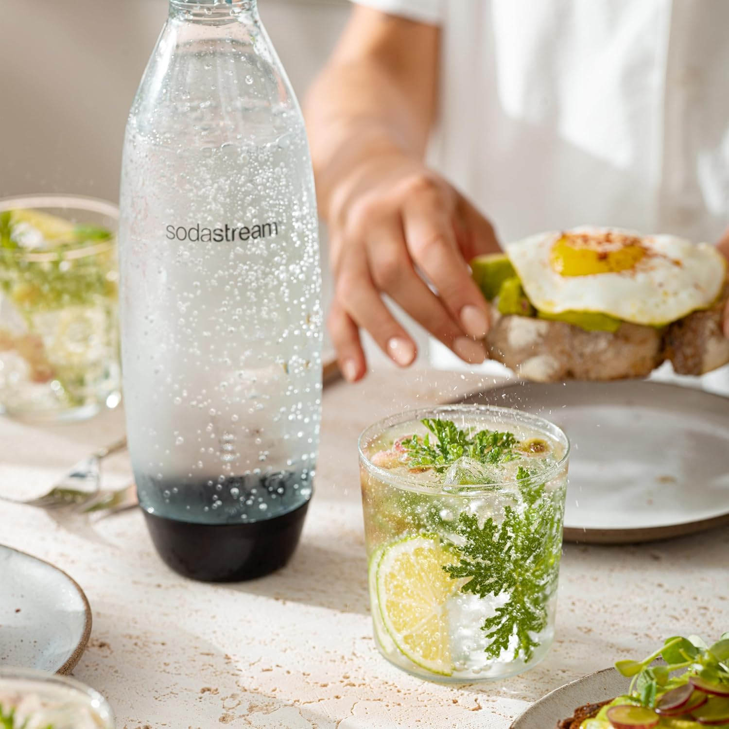 ⚡ [Flash Sale] SodaStream Terra Sparkling Water Maker Bundle with 3 x 60L Quick Connect CO2 Cylinders