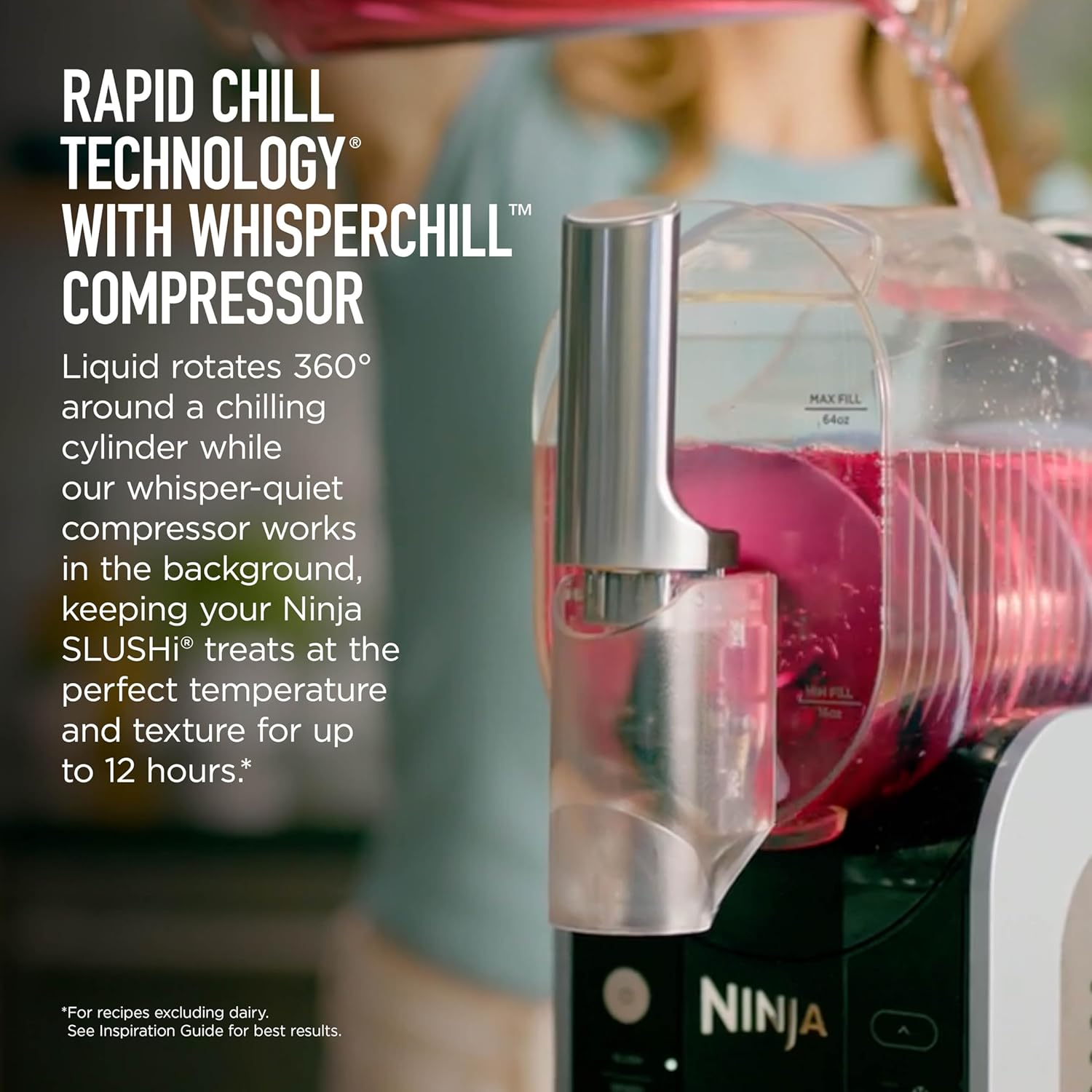 [🎁PERFECT GIFT] Ninja FS301 SLUSHi 88oz Frozen Drink Maker, RapidChill Commercial-Grade Slushie & Milkshake Machine 🎉100% ORIGINAL & IN STOCK!