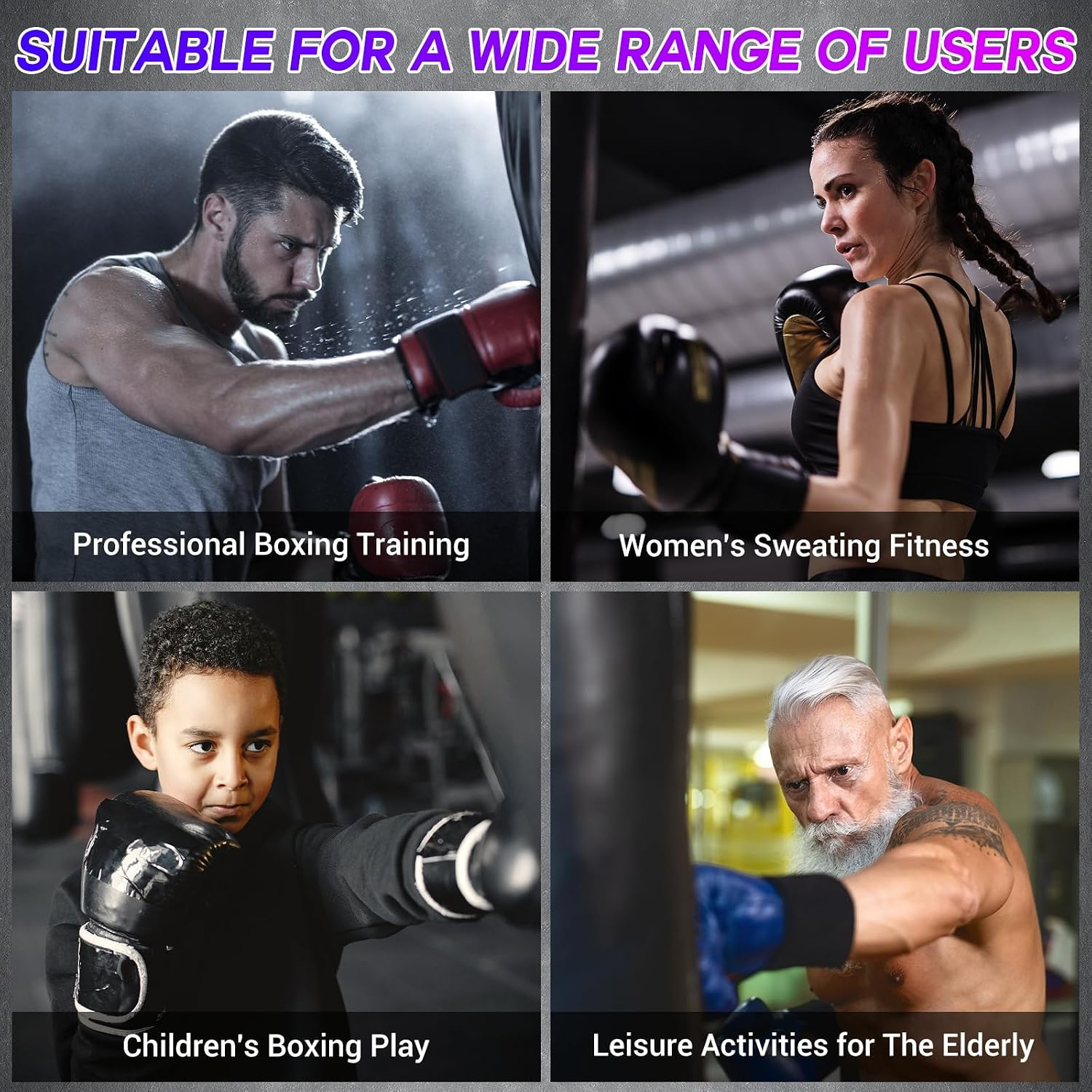 🎵Limited Time Offer🥊TGLLM Music Boxing Machine with Gloves - Smart Wall Mounted Electronic Boxing Target with Bluetooth, 9 Modes & 9 Speeds for Home Workout